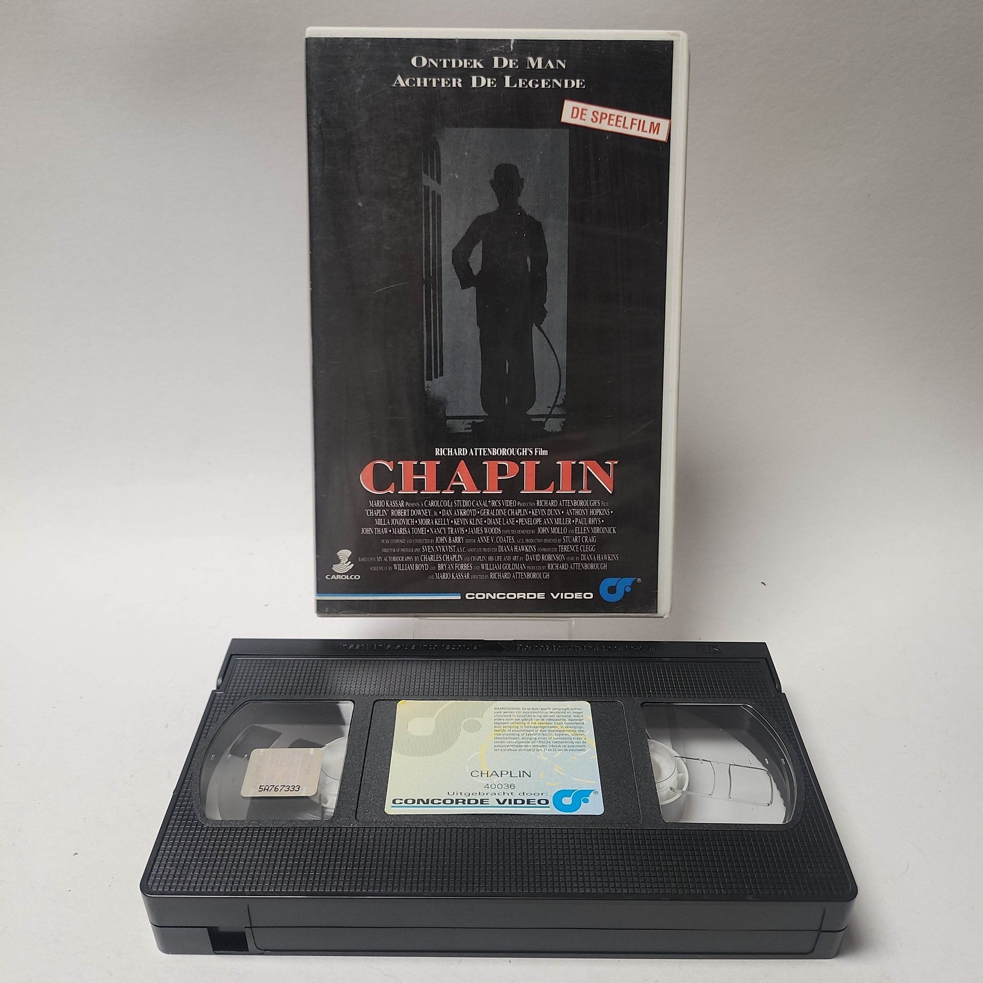 Chaplin de Speelfim VHS - Feniks Gameshop
