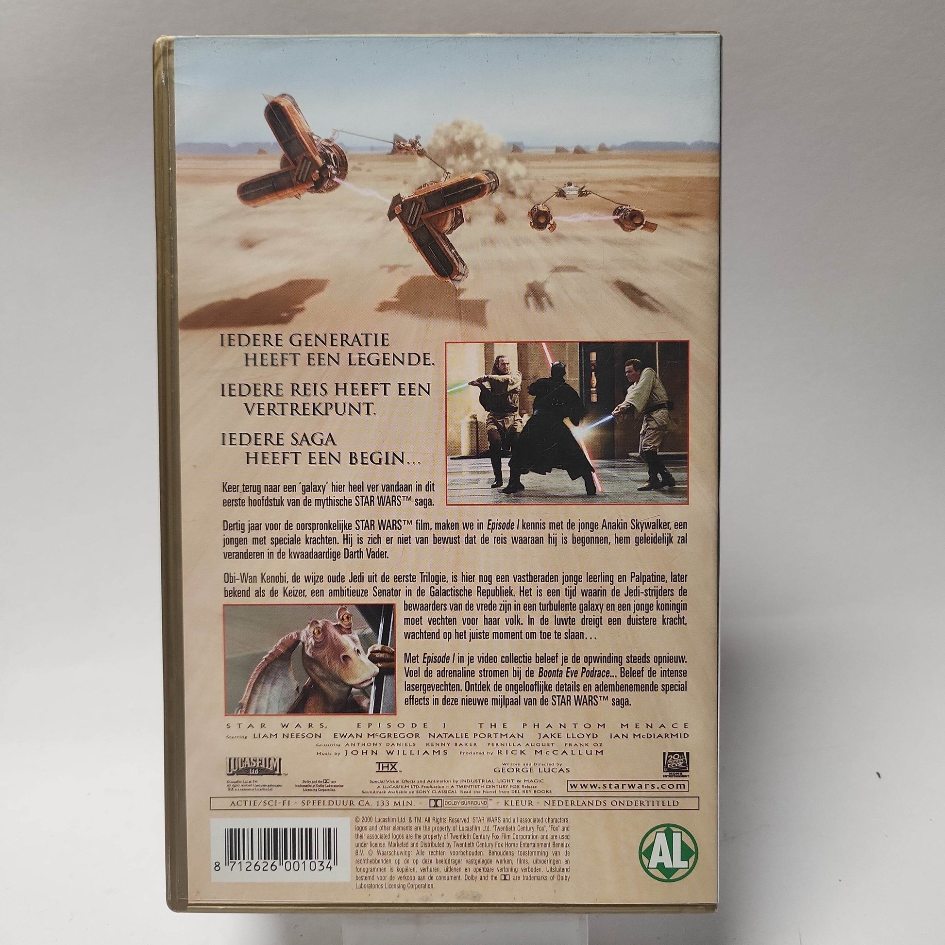 Star Wars I the Phantom Menace VHS - Feniks Gameshop
