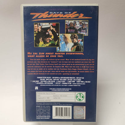 Days of Thunder VHS - Feniks Gameshop