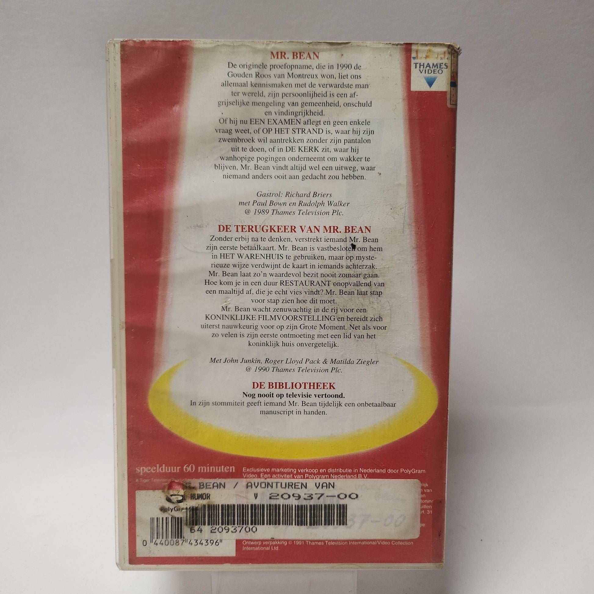 Avonturen van Mr Bean VHS - Feniks Gameshop