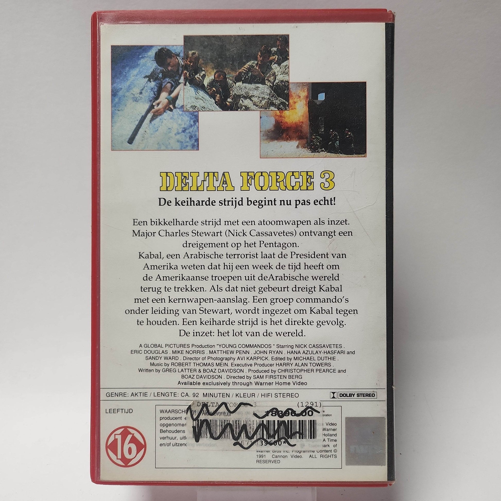 Delta Force 3 the Killing Game VHS - Feniks Gameshop