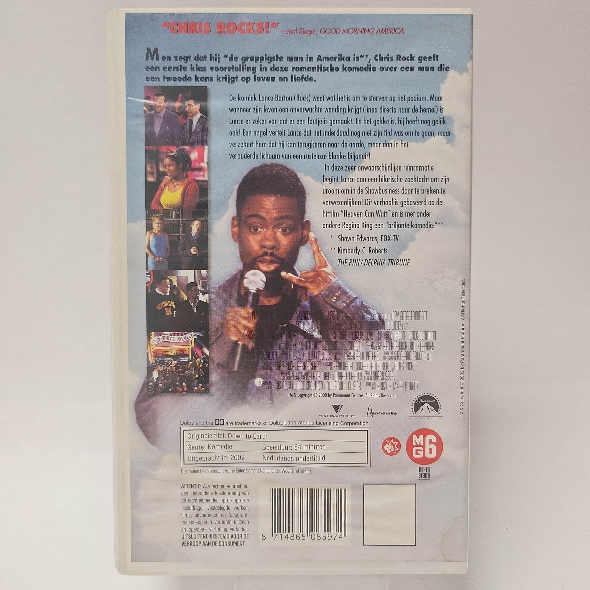 Down to Earth VHS - Feniks Gameshop