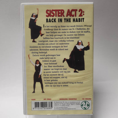 Sister Act 2 Back in the Habit VHS - Feniks Gameshop