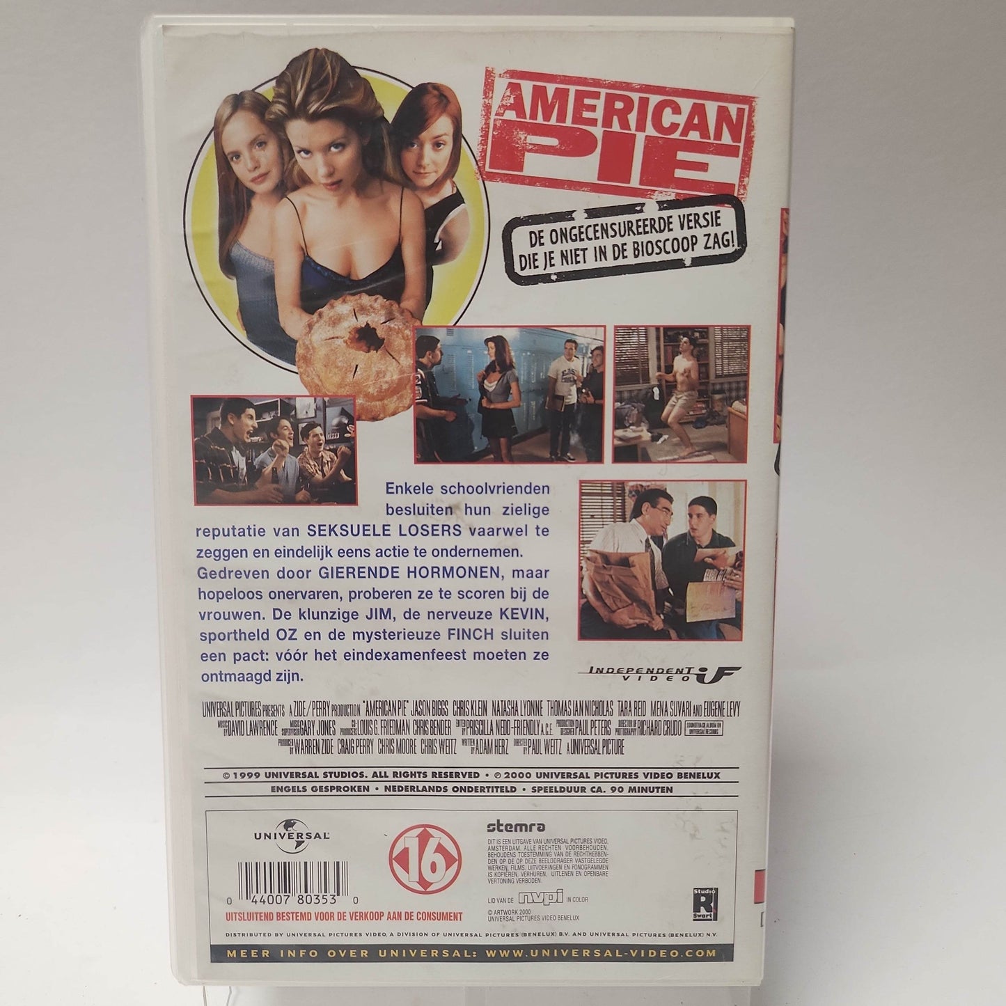 American Pie Unsensored VHS - Feniks Gameshop
