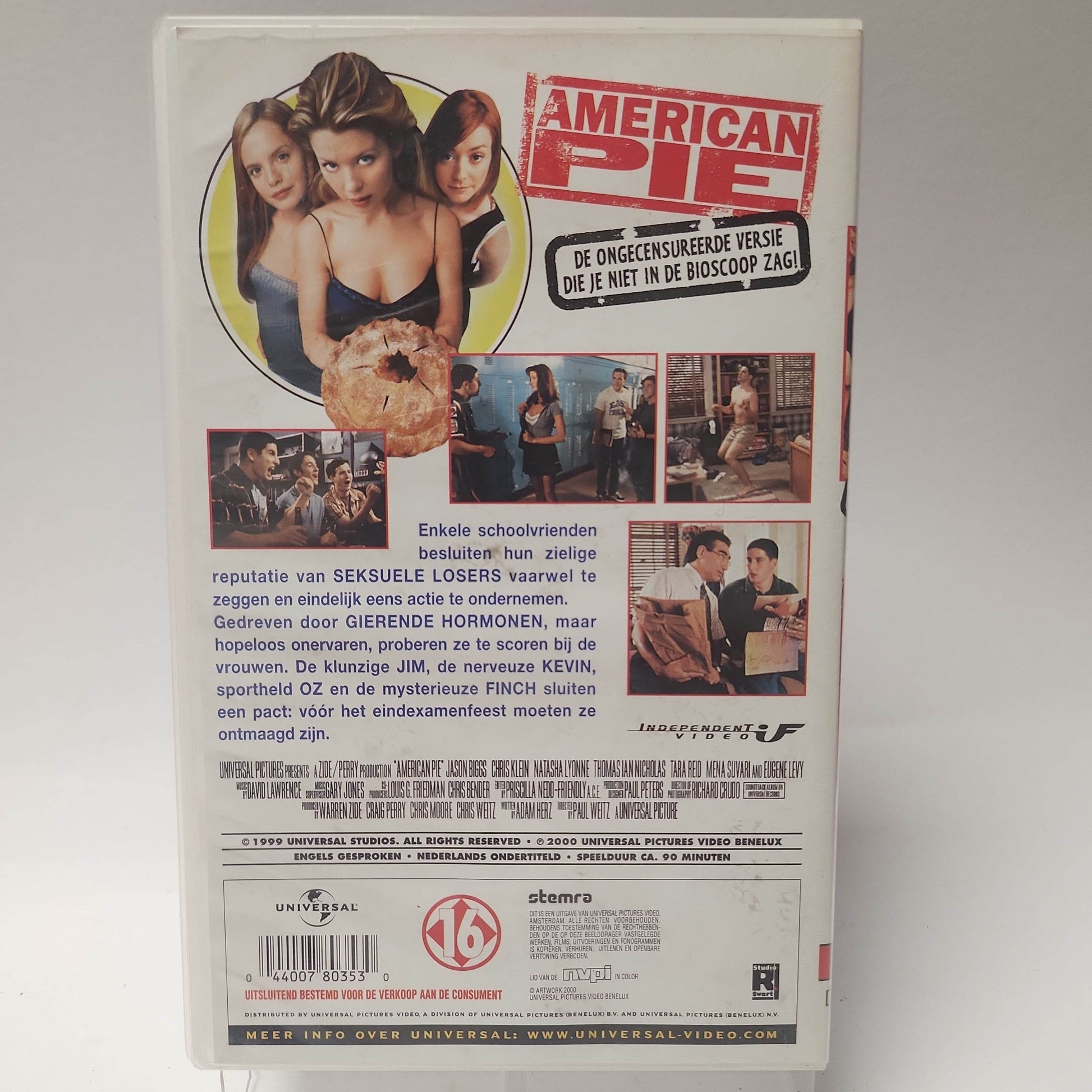 American Pie Unsensored VHS - Feniks Gameshop