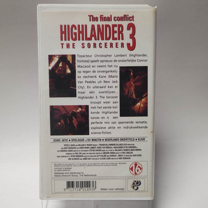 Highlander 3 the Sorcerer VHS - Feniks Gameshop