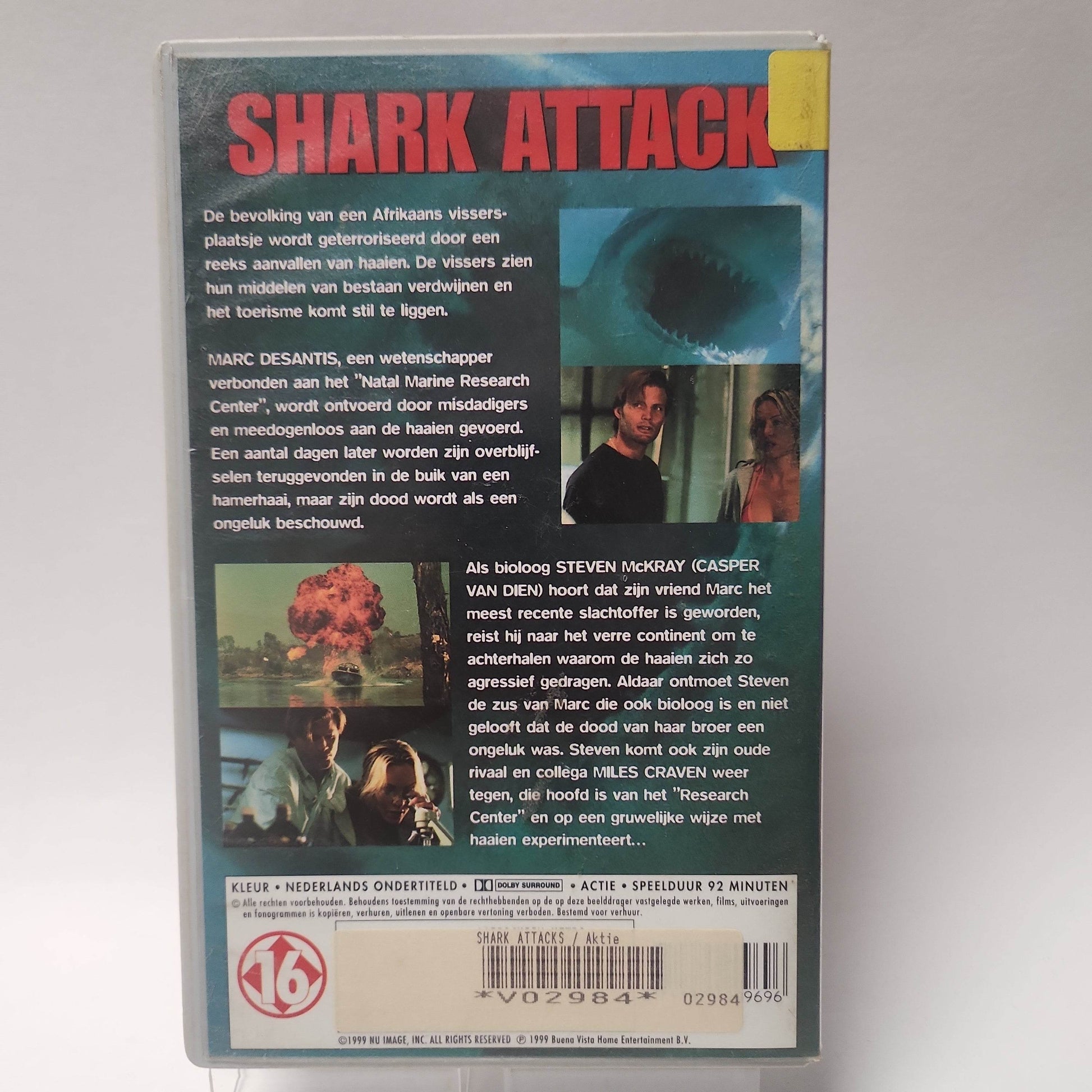 Shark Attack VHS - Feniks Gameshop
