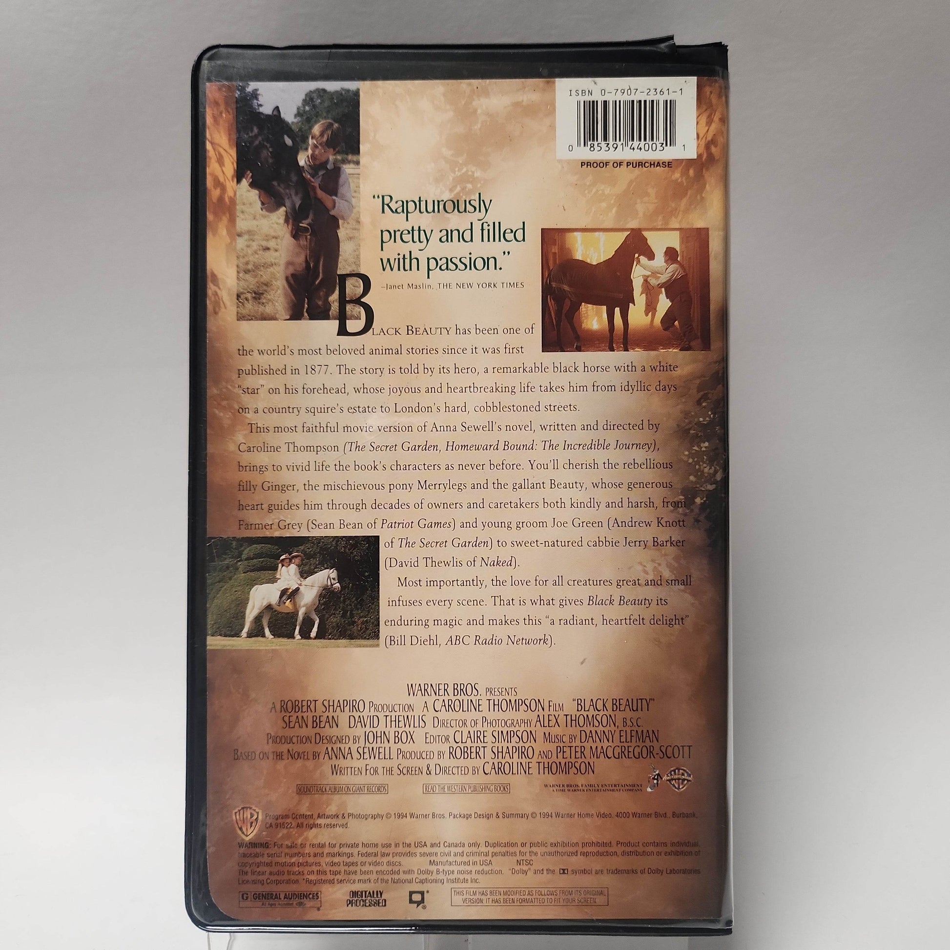 Black Beauty VHS - Feniks Gameshop