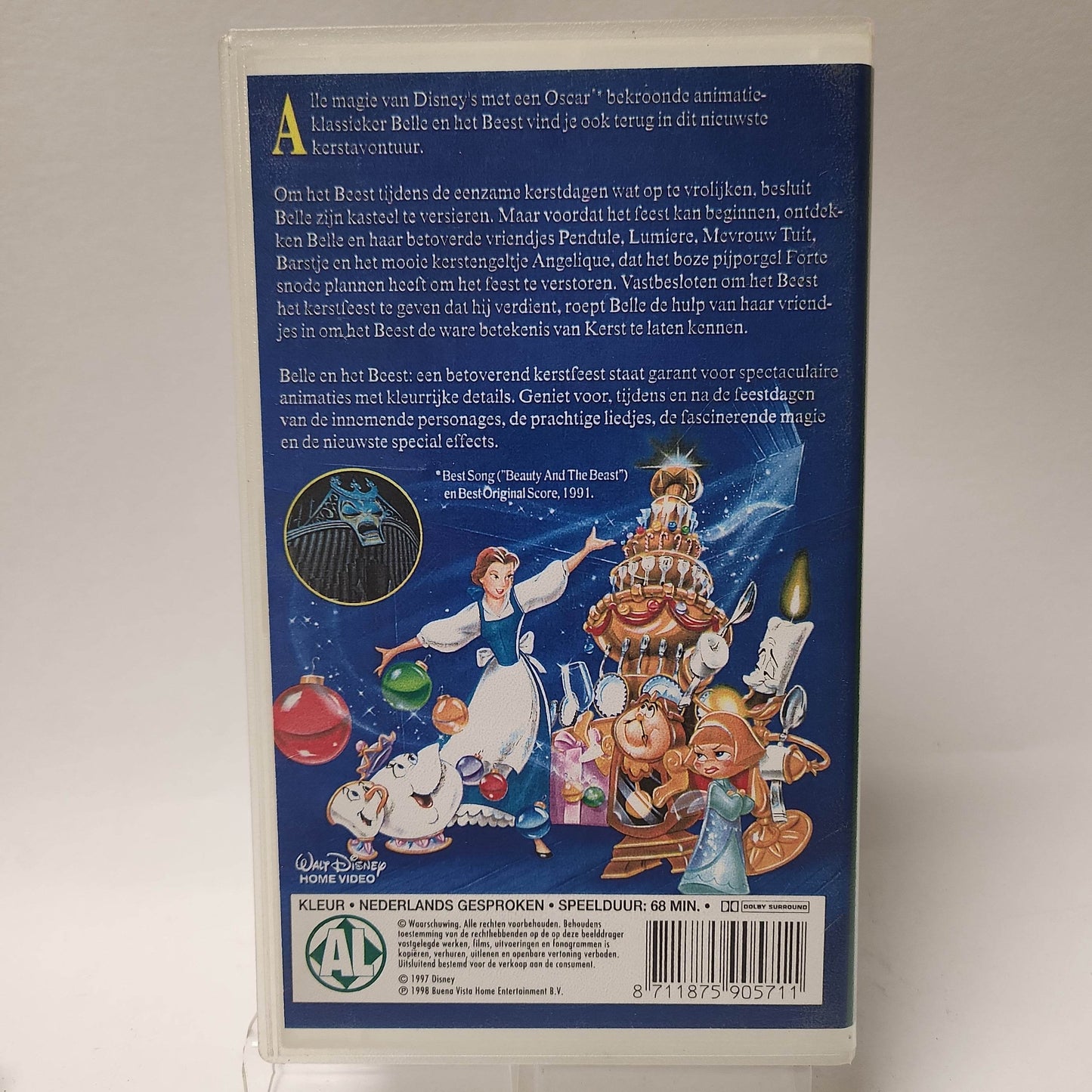 Disney's Belle en het Beest een Betoverend Kerstfeest VHS - Feniks Gameshop