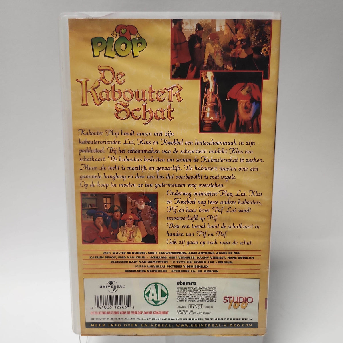 Kabouter Plop de Kabouter Schat VHS - Feniks Gameshop