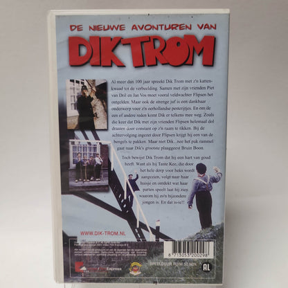 Nieuwe Avonturen van Dik Trom VHS - Feniks Gameshop