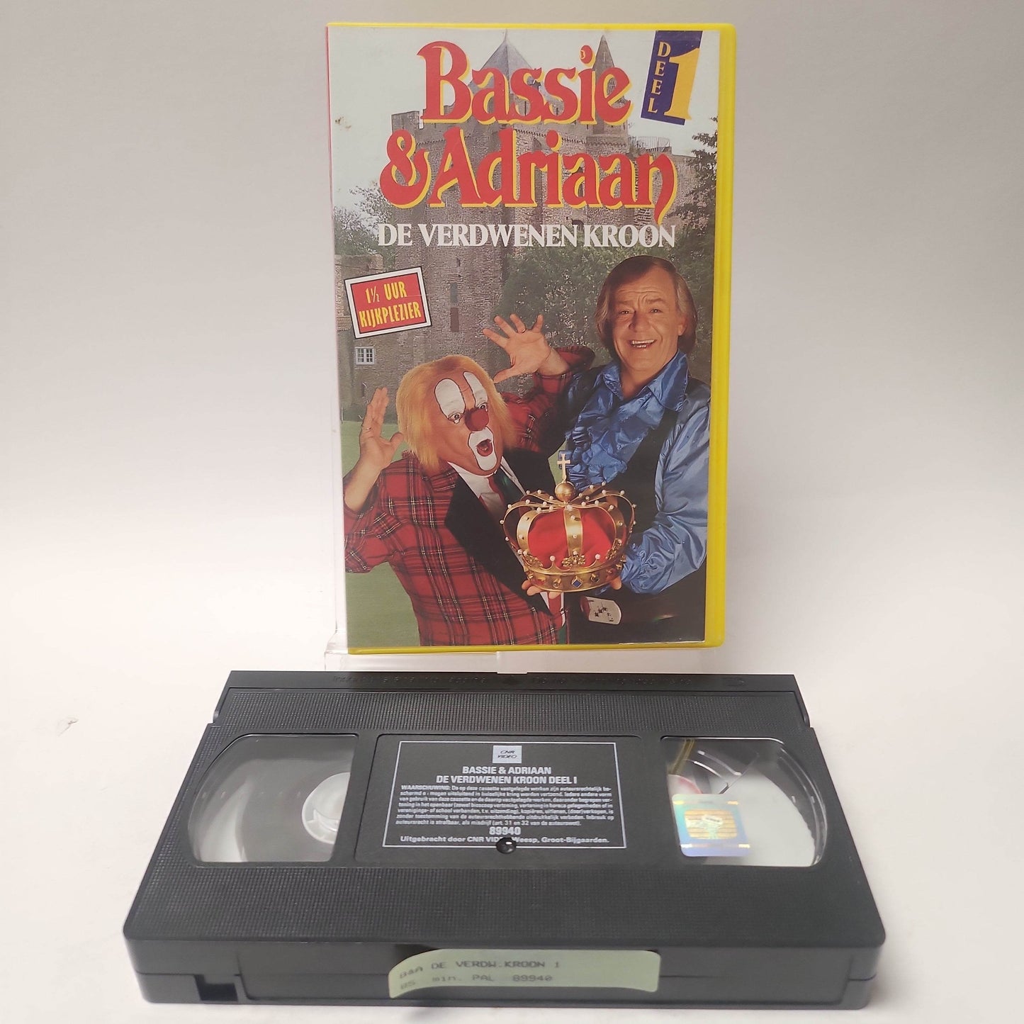 Bassie & Adriaan de Verdwenen Kroon VHS - Feniks Gameshop