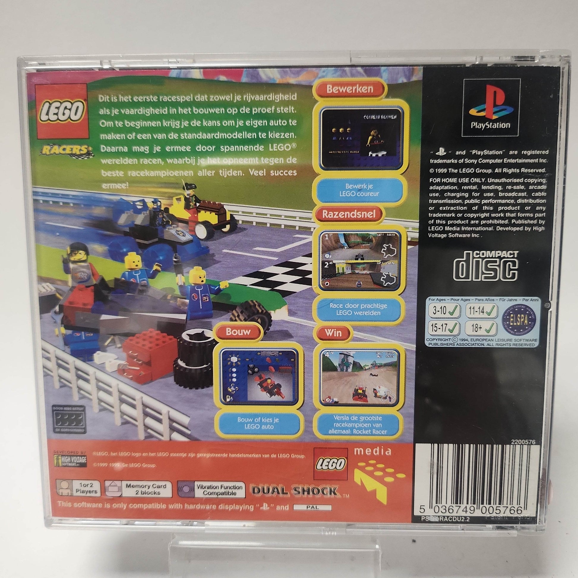 Lego Racers (No Book) PlayStation 1 - Feniks Gameshop