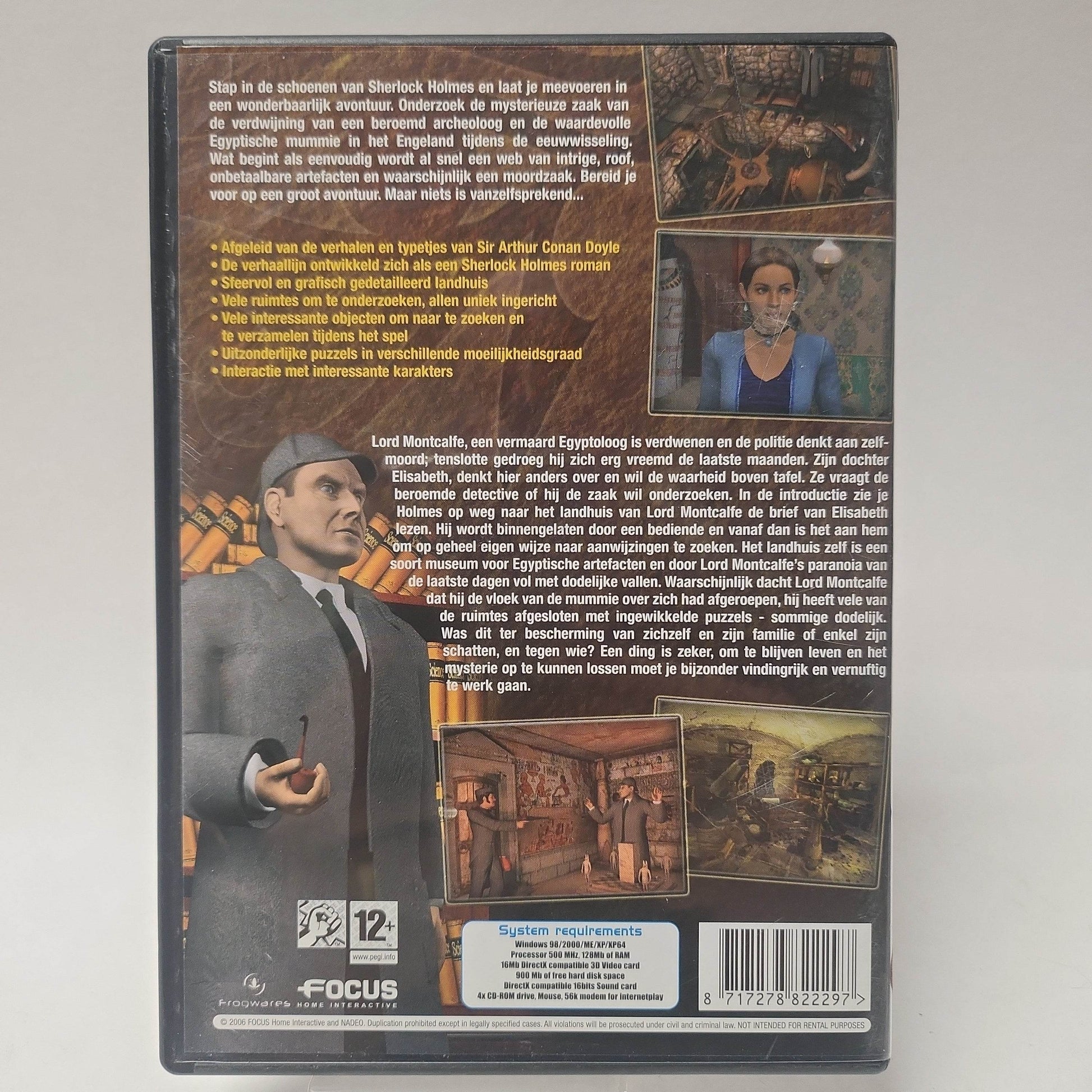 Mysterie van de Mummie (No Book) PC - Feniks Gameshop