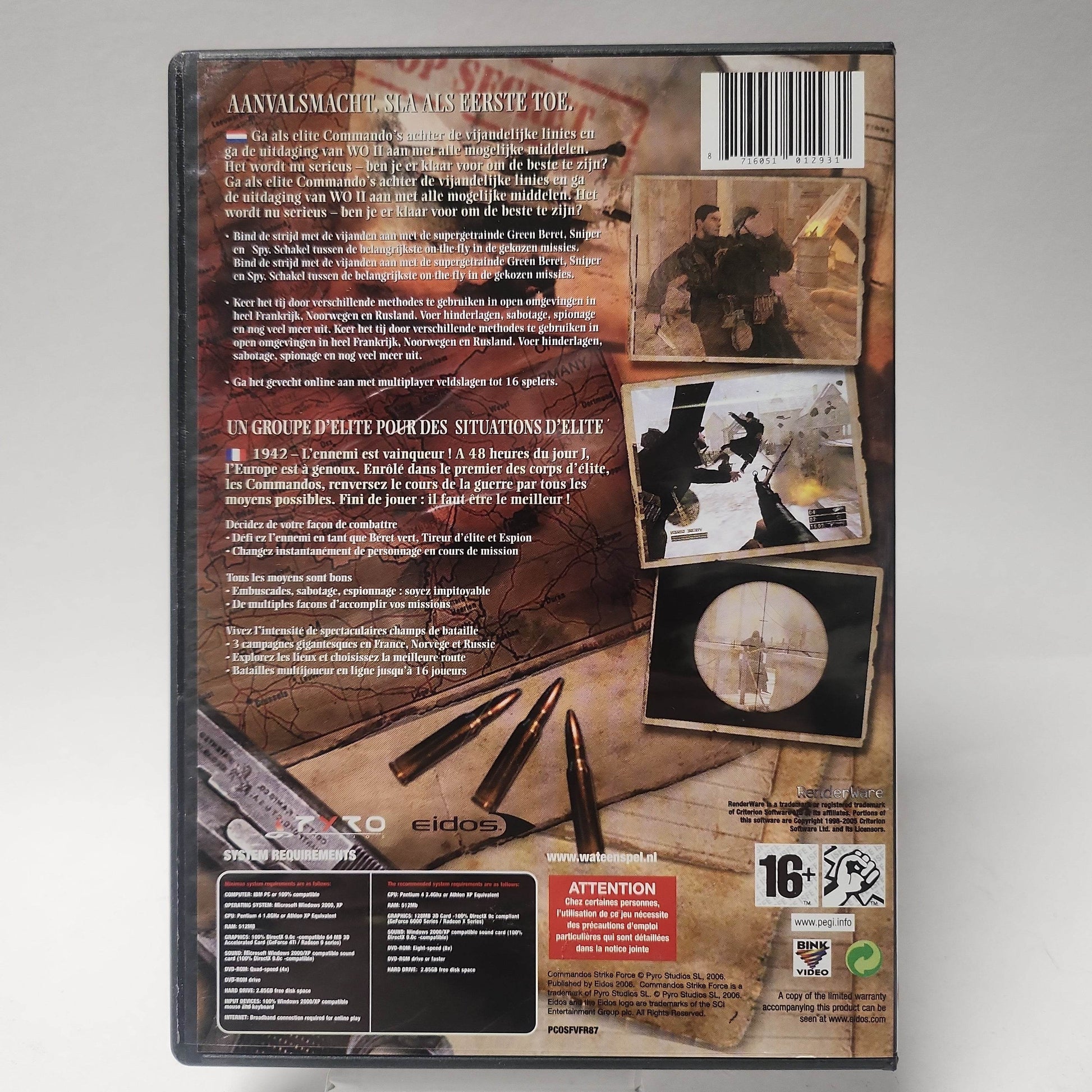 Commandos Strike Force (No Book) PC - Feniks Gameshop