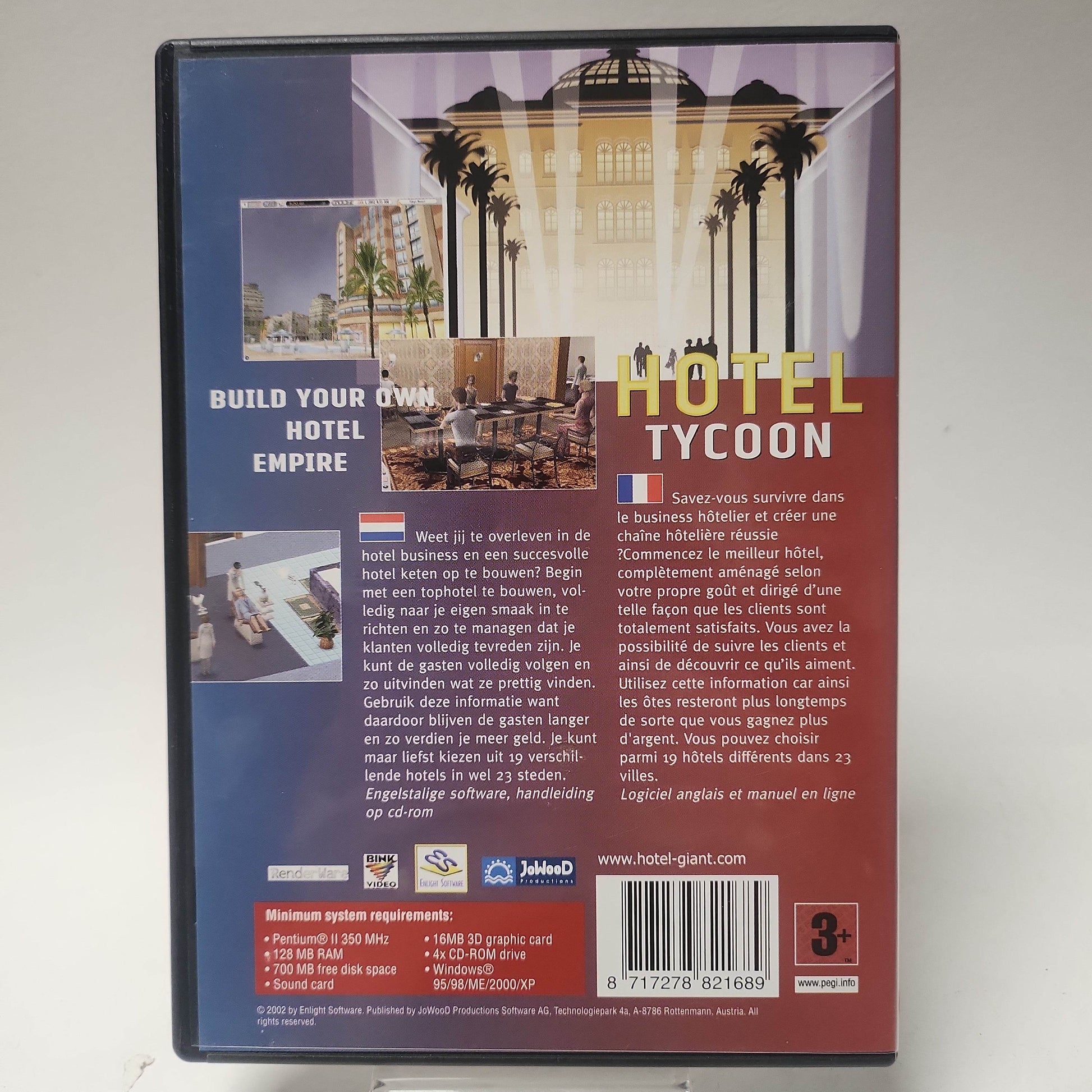 Hotel Tycoon (No Book) PC - Feniks Gameshop