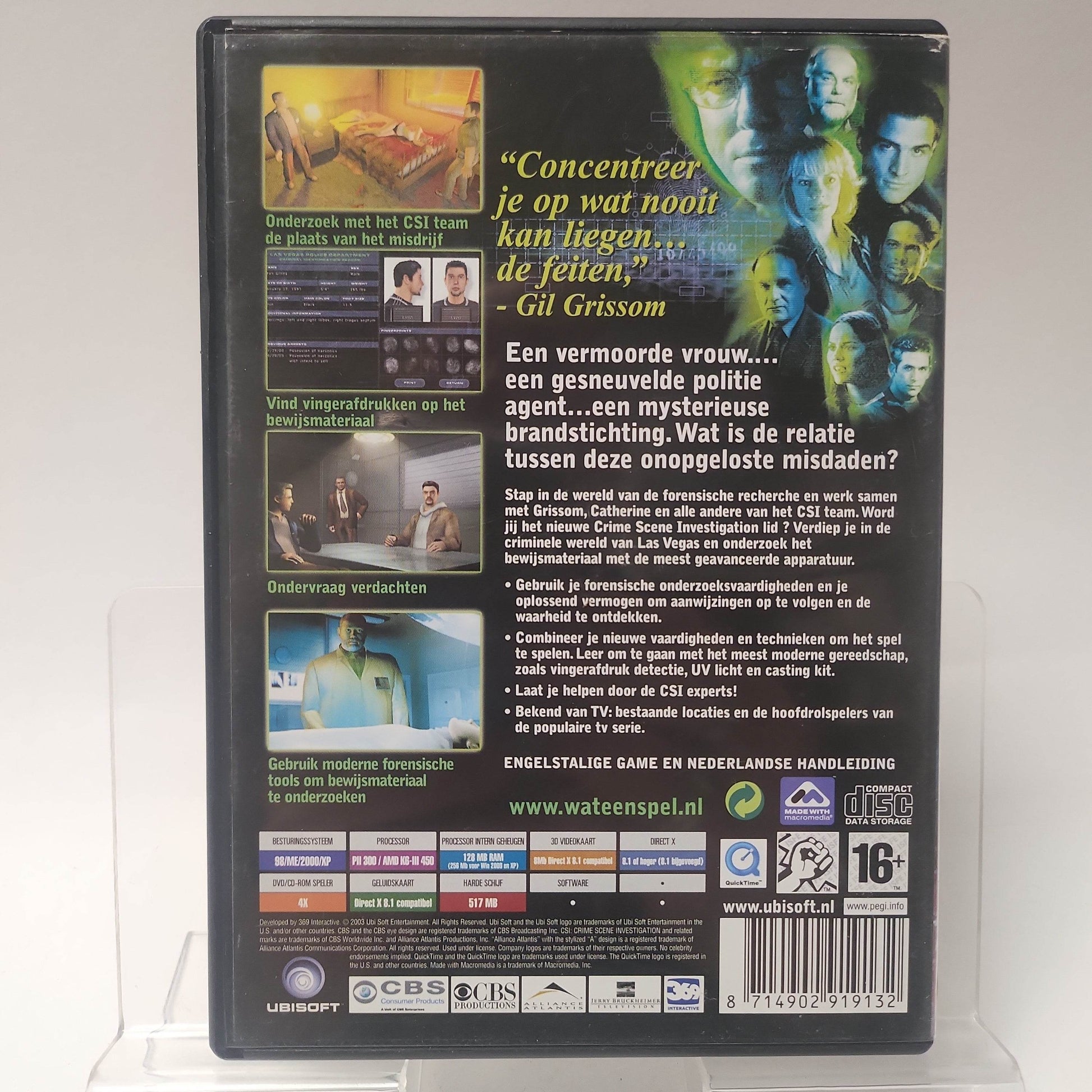 CSI Interactief Detective Avontuur (No Book) PC - Feniks Gameshop