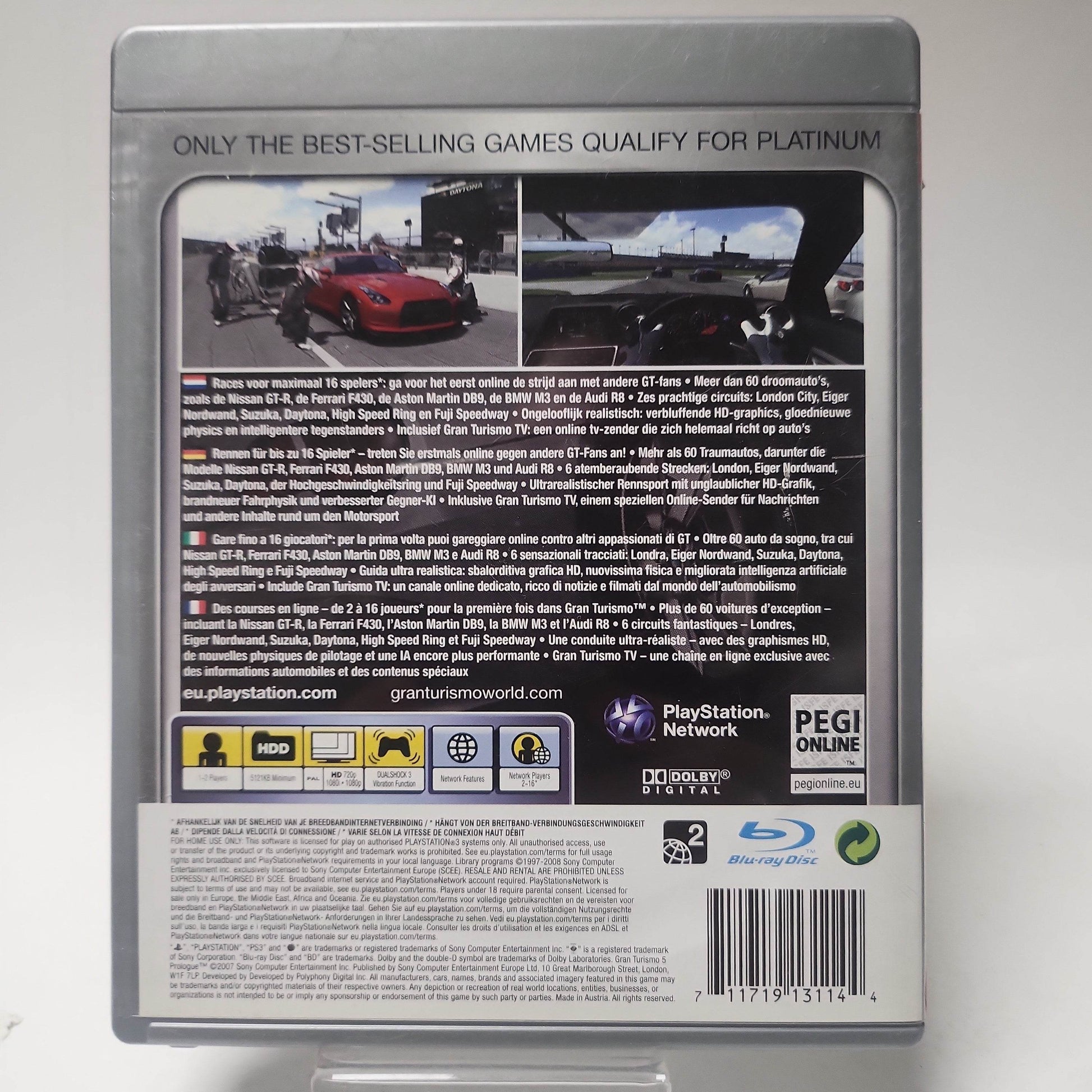 Gran Turismo 5 Prologue Platinum (No Book) PlayStation 2 - Feniks Gameshop