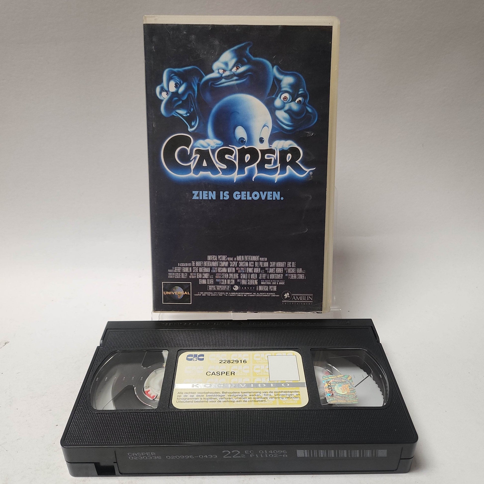 Casper Zien is Geloven VHS - Feniks Gameshop