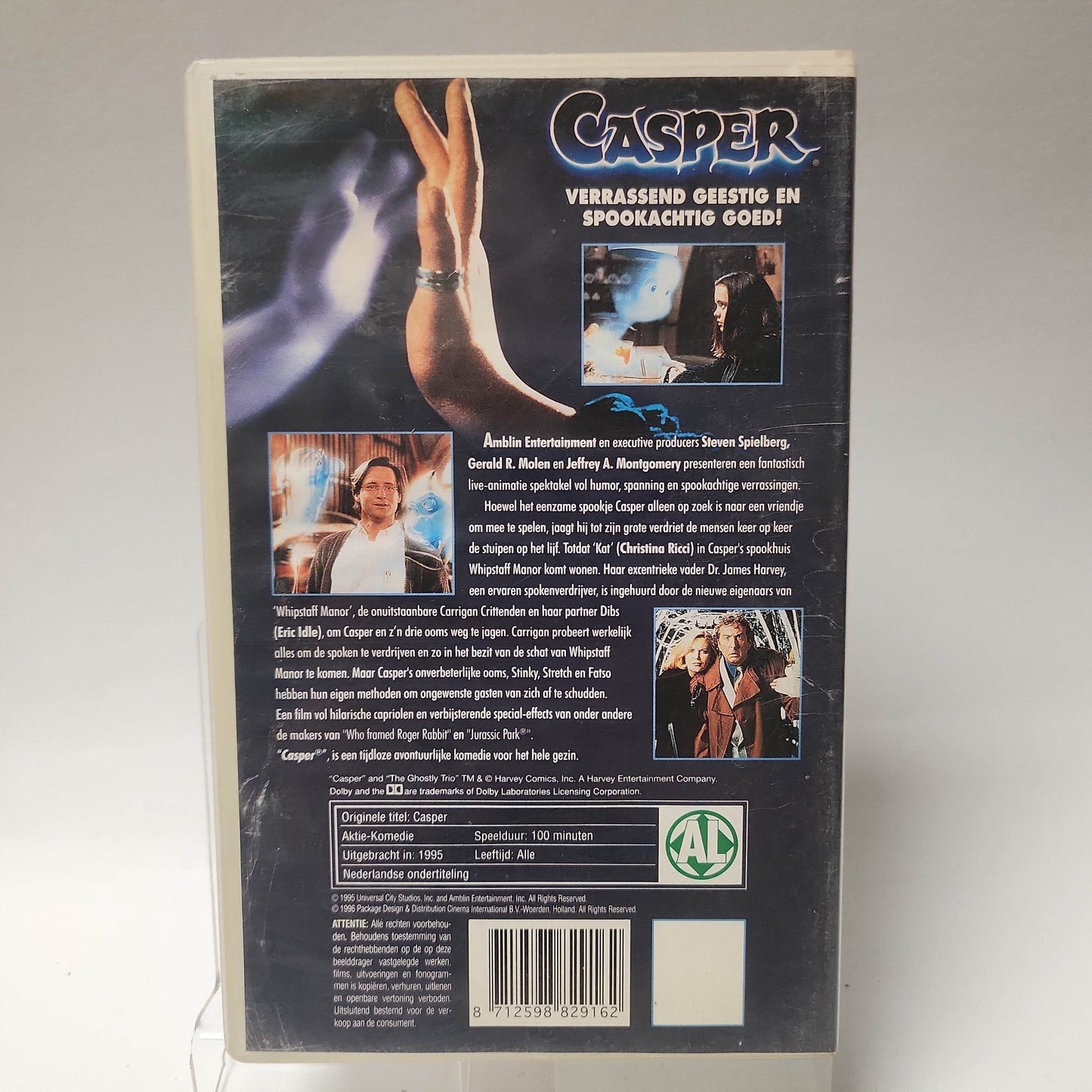 Casper Zien is Geloven VHS - Feniks Gameshop