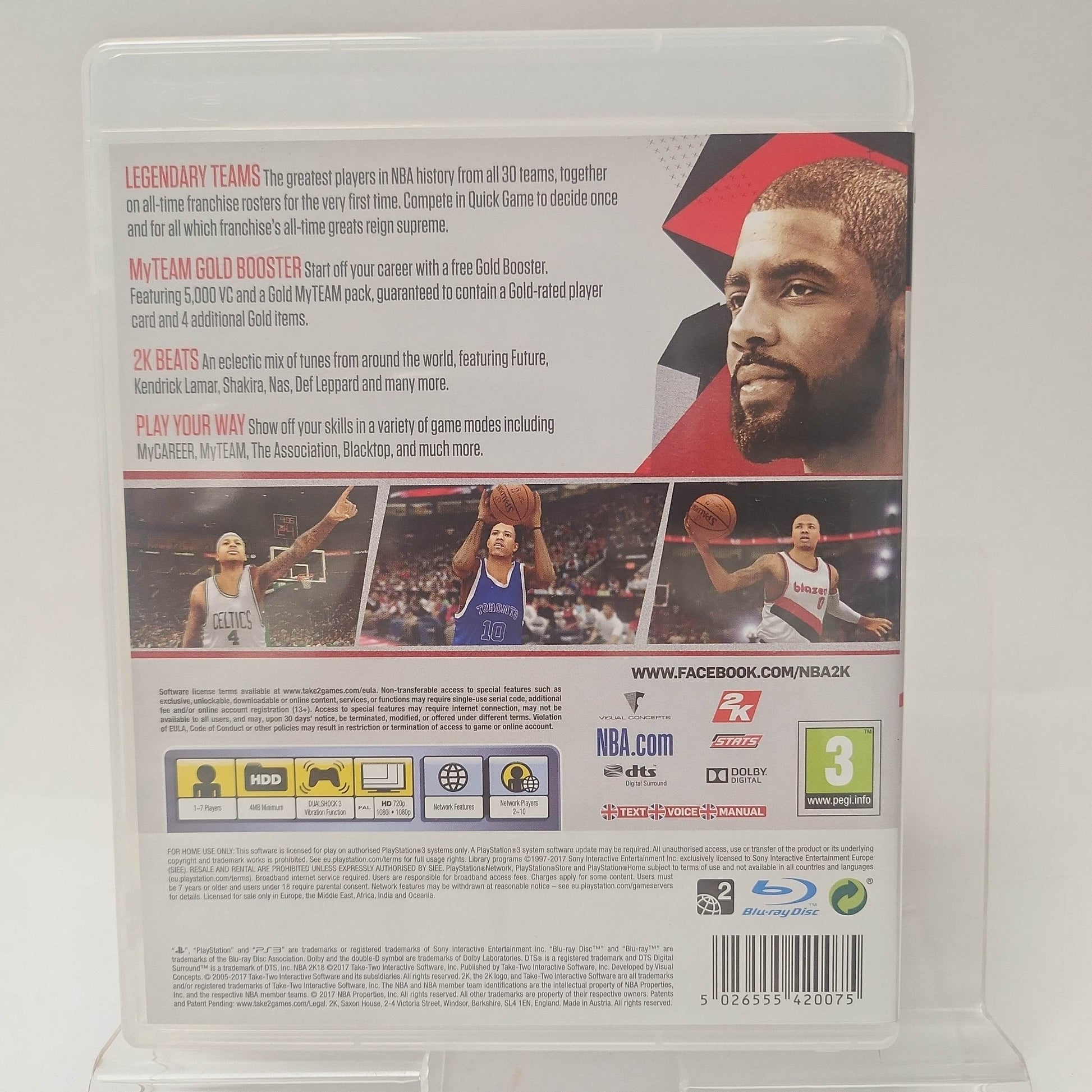 NBA 2K 18 Playstation 3 - Feniks Gameshop