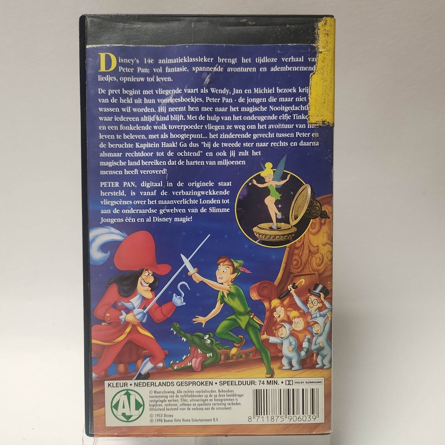 Disney Peter Pan VHS - Feniks Gameshop
