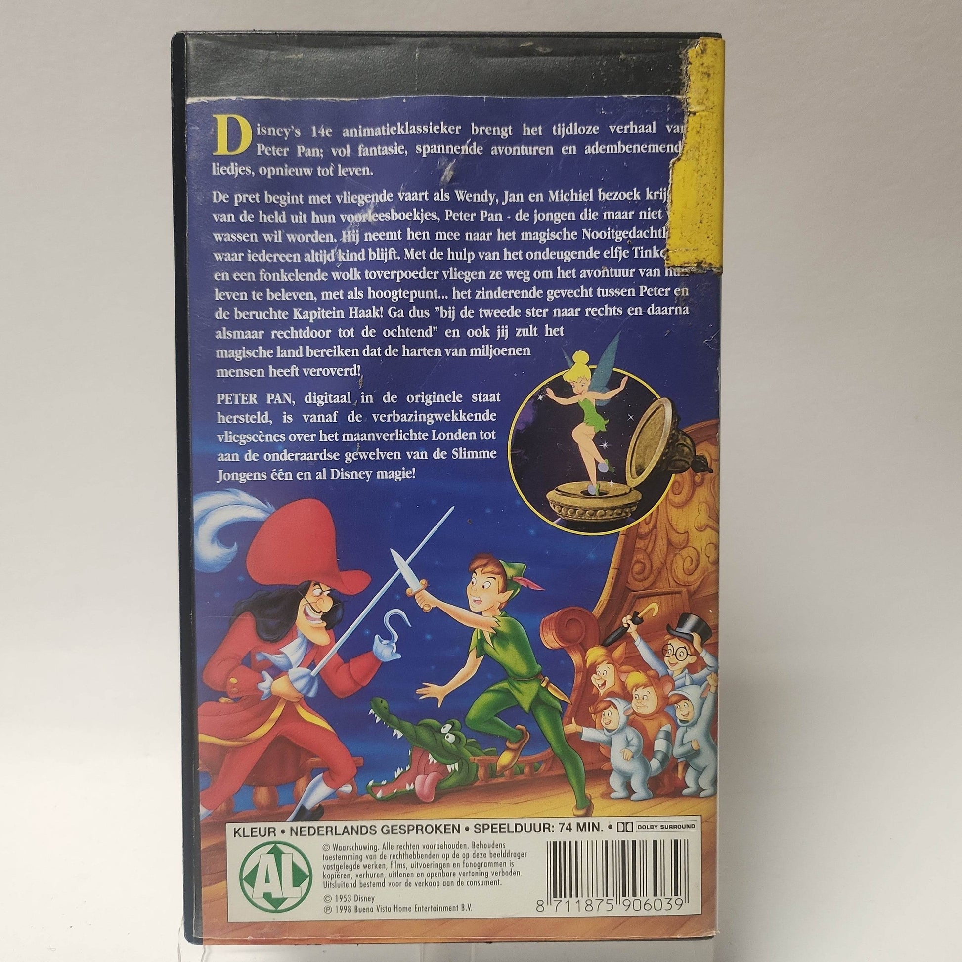 Disney Peter Pan VHS - Feniks Gameshop