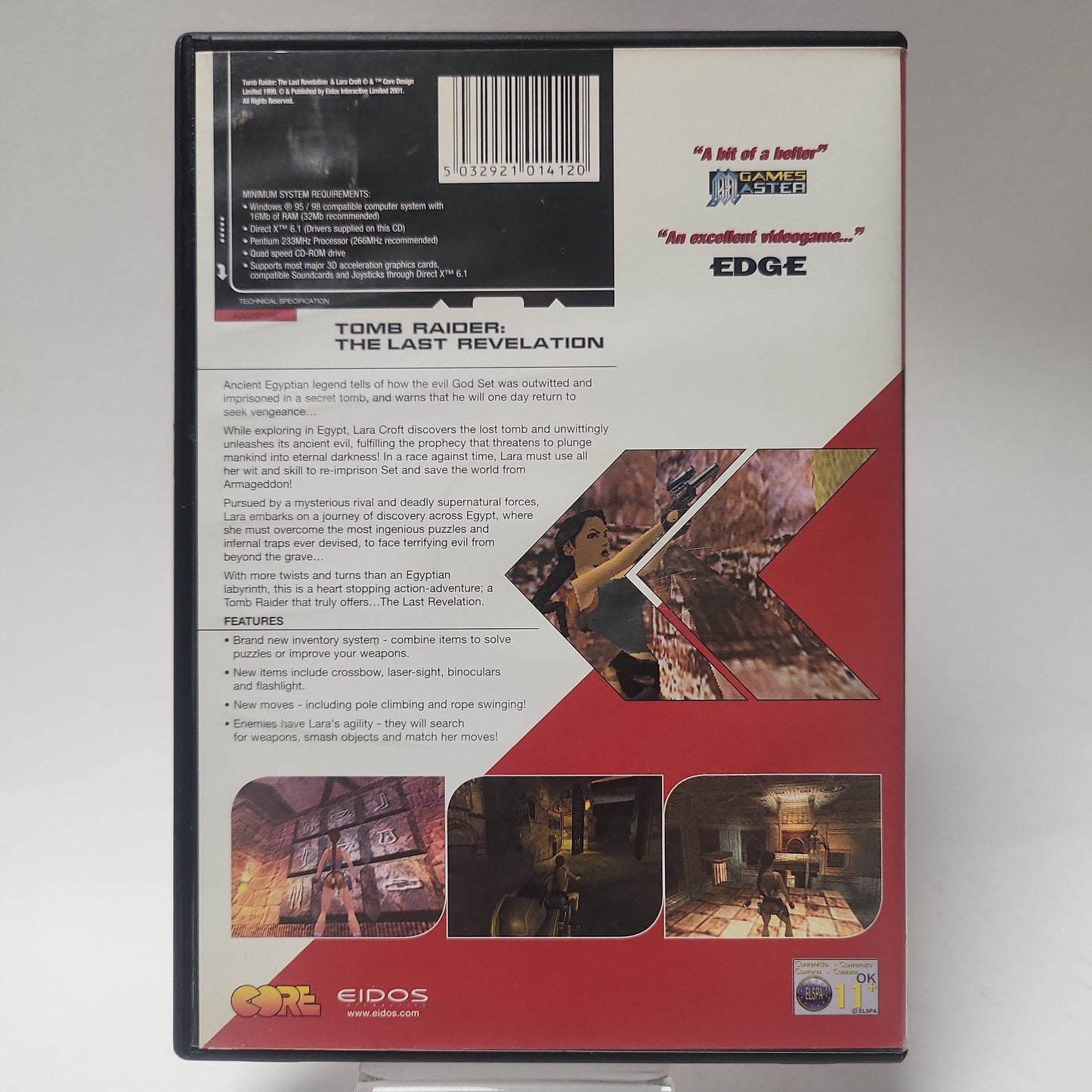 Tomb Raider the Last Revelation (No Book) PC - Feniks Gameshop