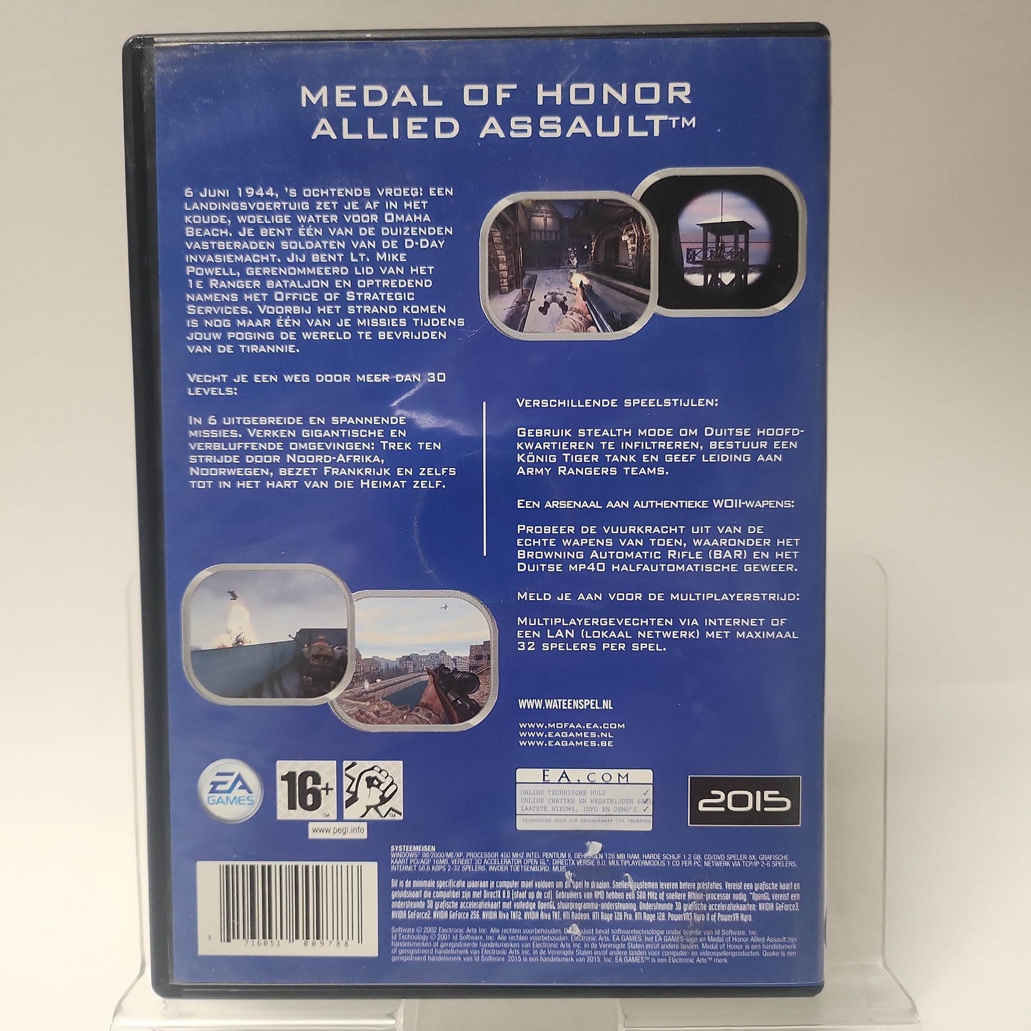 Medal of Honor Allied Assault (No Book) PC - Feniks Gameshop