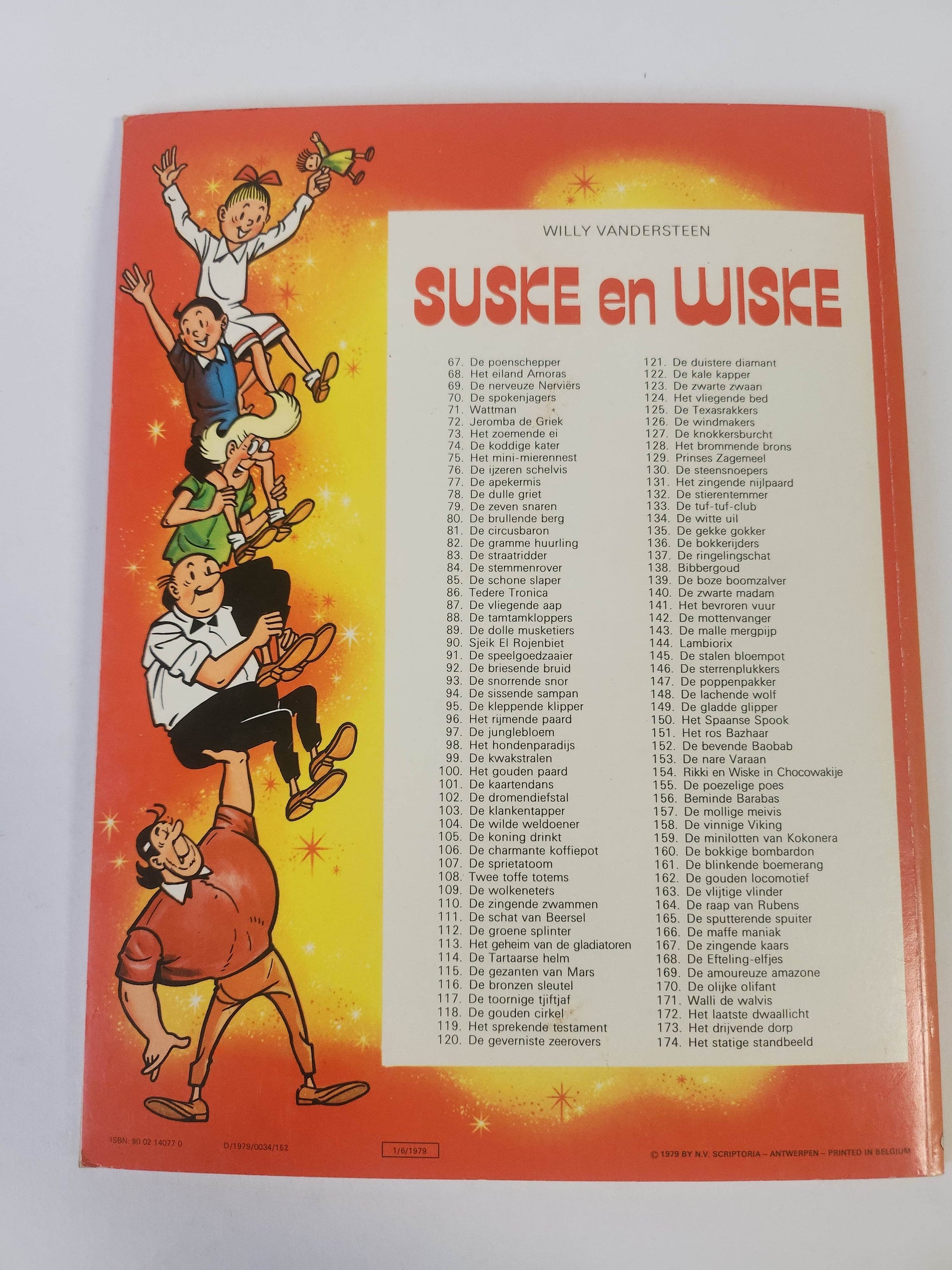 174: het Statige Standbeeld Suske en Wiske - Feniks Gameshop
