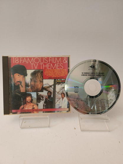 18 Famous Film & TV Themes: London Starlight Orchestra CD - Cd