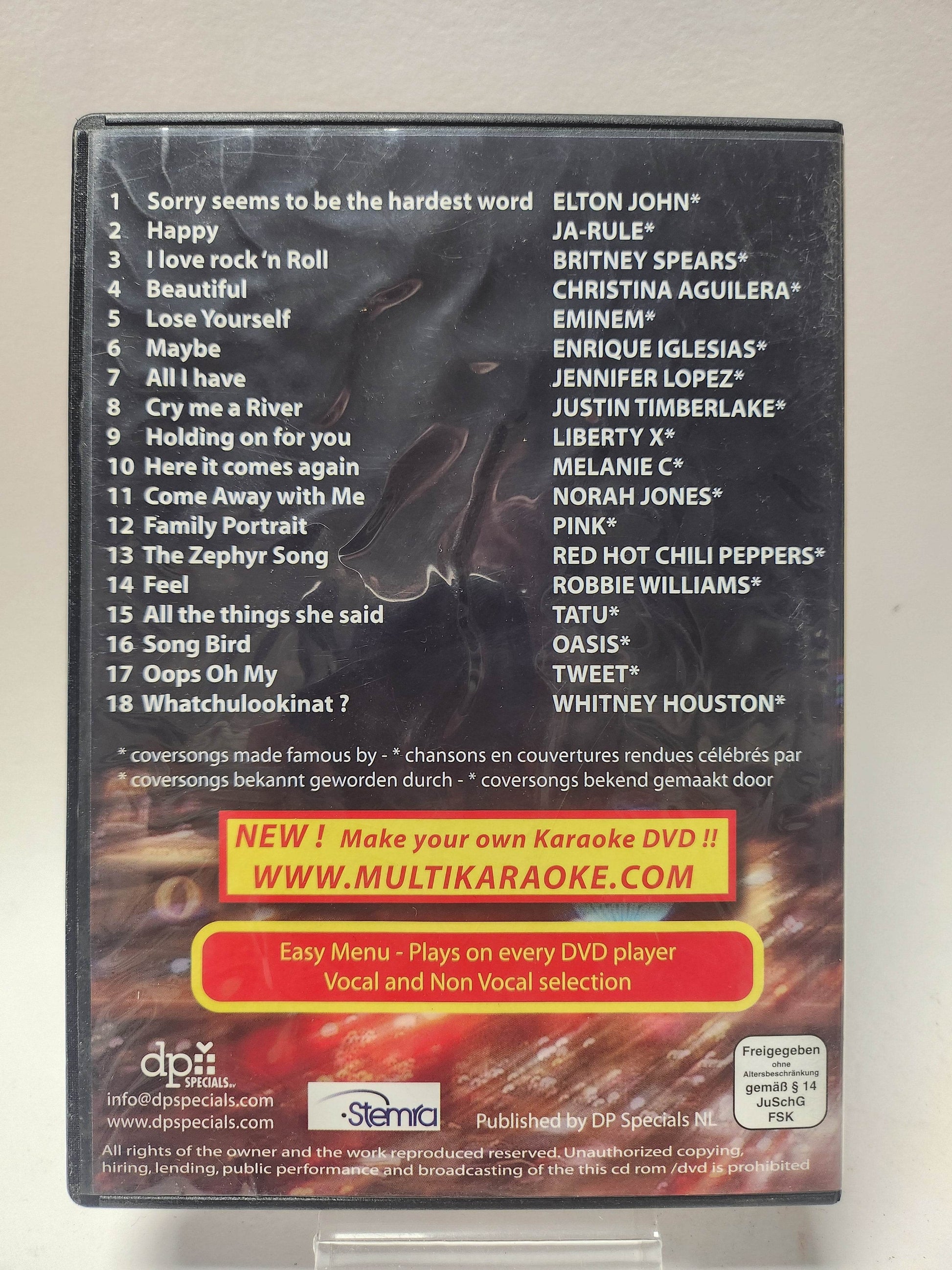 18 Karaoke Hits DVD - Feniks Gameshop