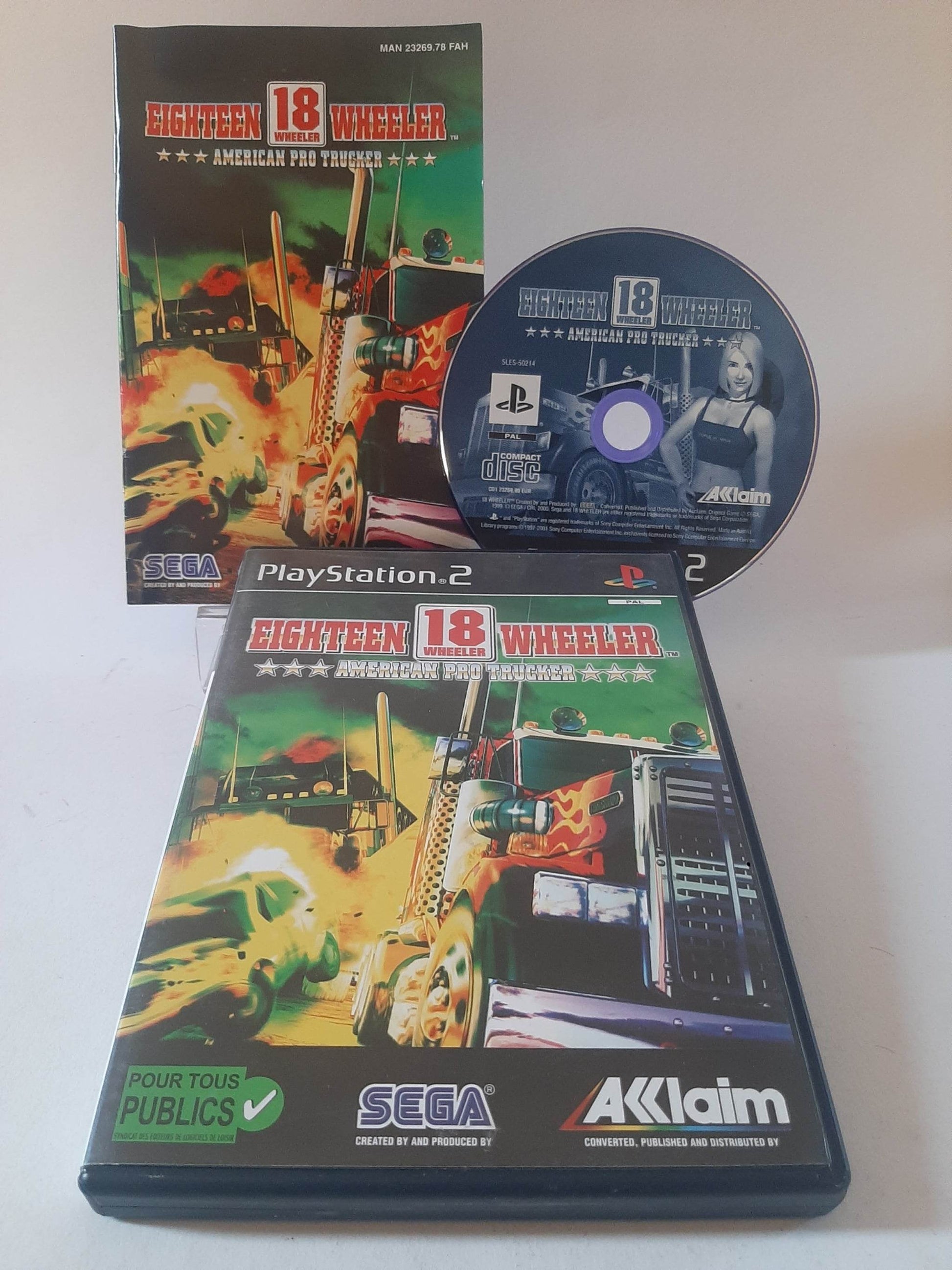 18 Wheeler American Pro Trucker Playstation 2 - Feniks Gameshop