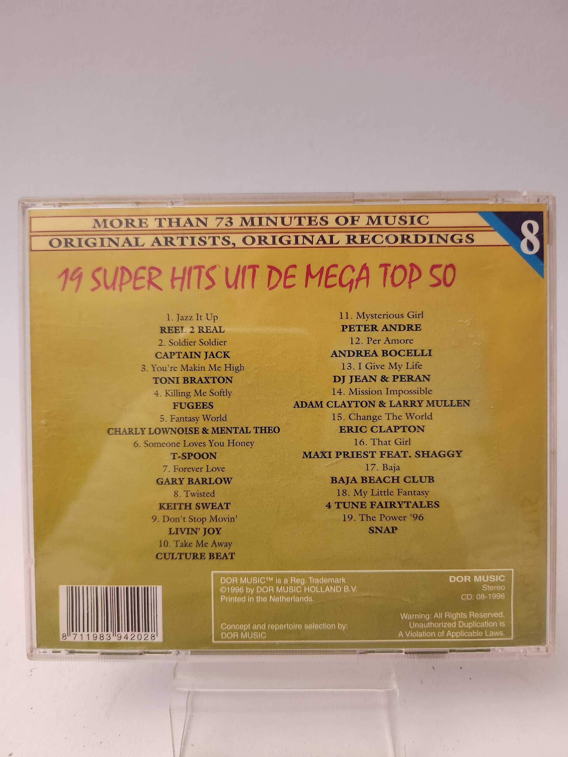 19 Super Hits uit de Mega Top 50 CD - Cd