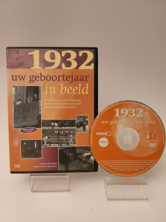 1932: Uw Geboortejaar in Beeld Dvd - Dvd Volwassenen
