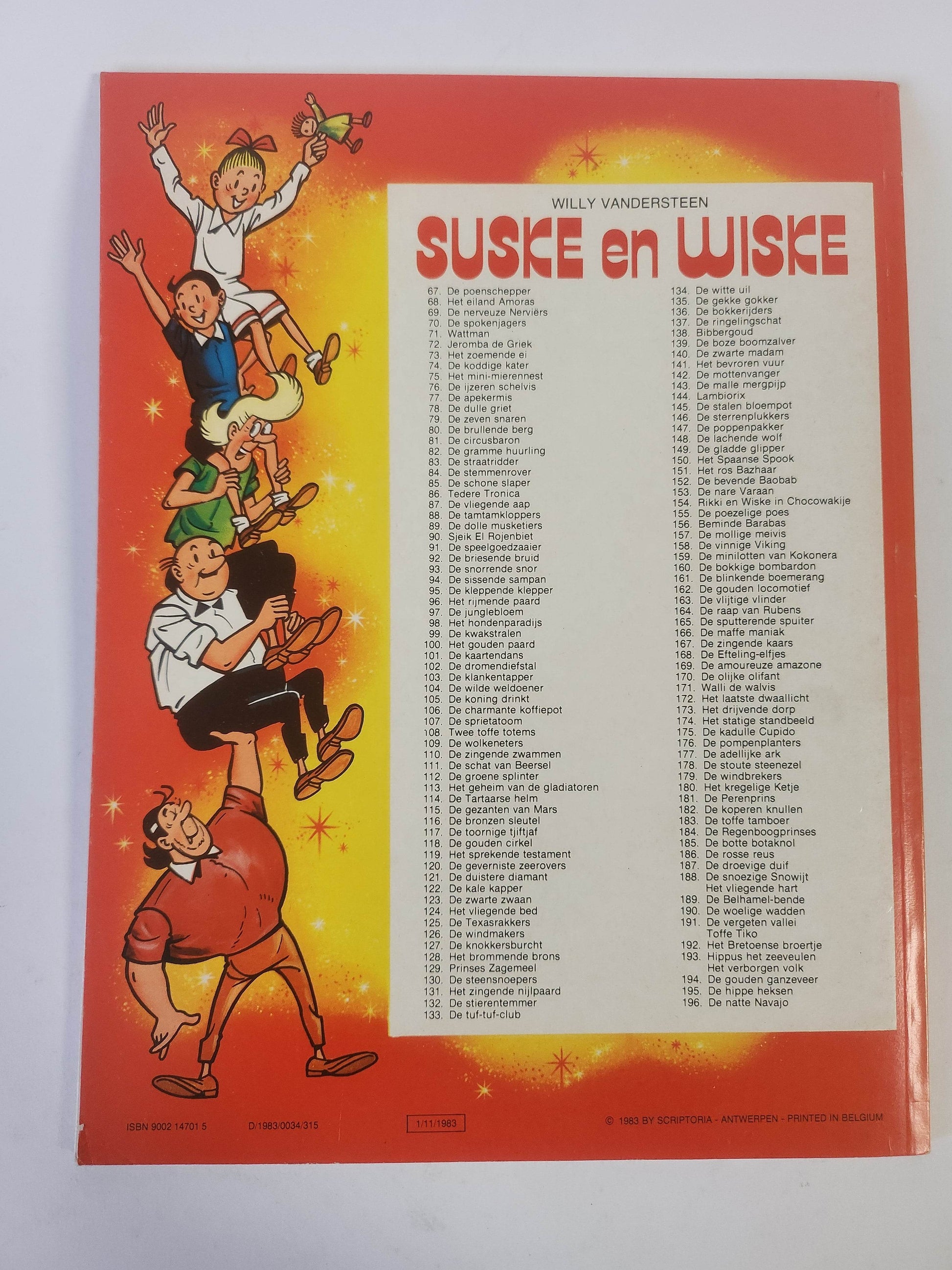 196: de Natte Navajo Suske en Wiske - Feniks Gameshop