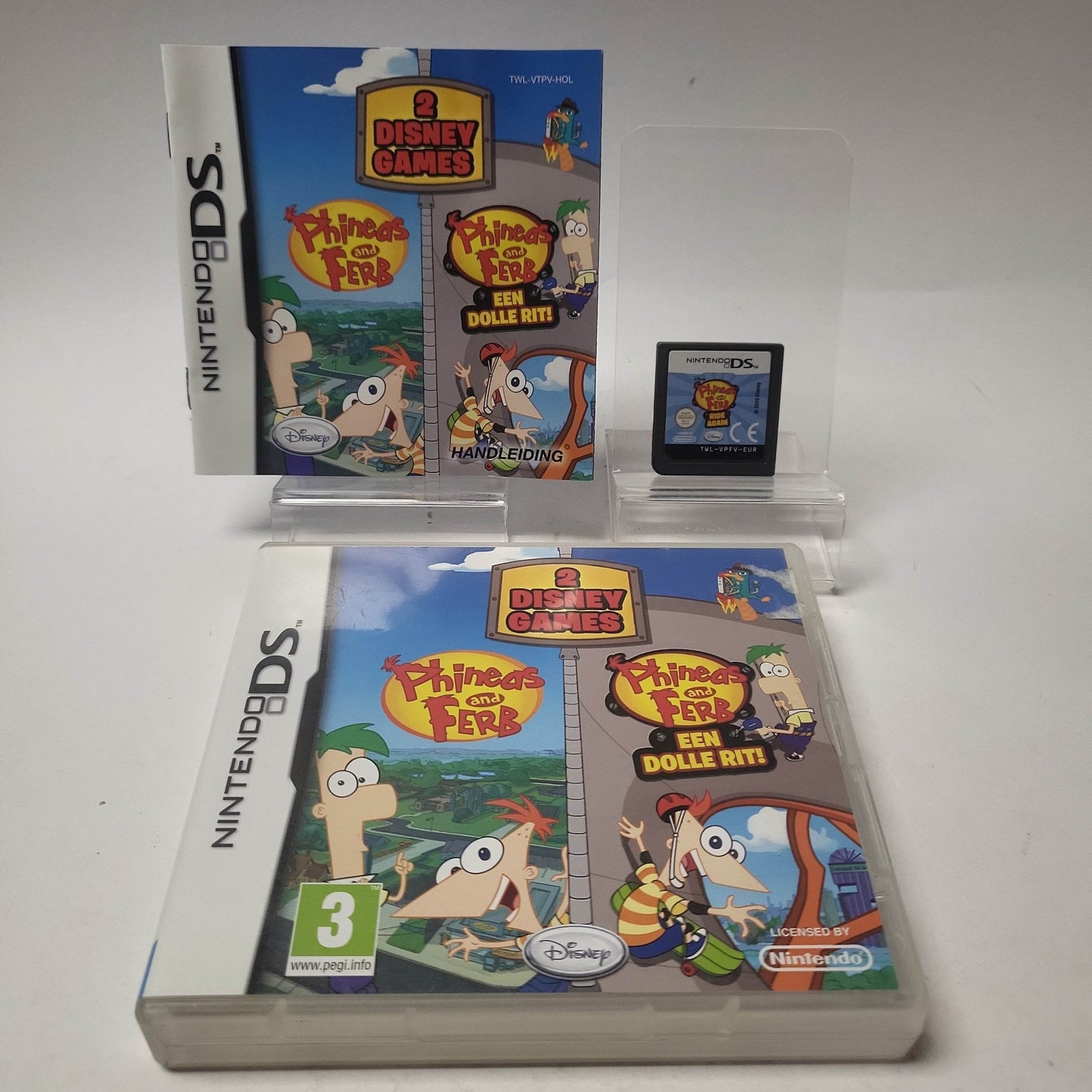 2 in 1 Disney Games Phineas & Ferb Nintendo DS - Feniks Gameshop