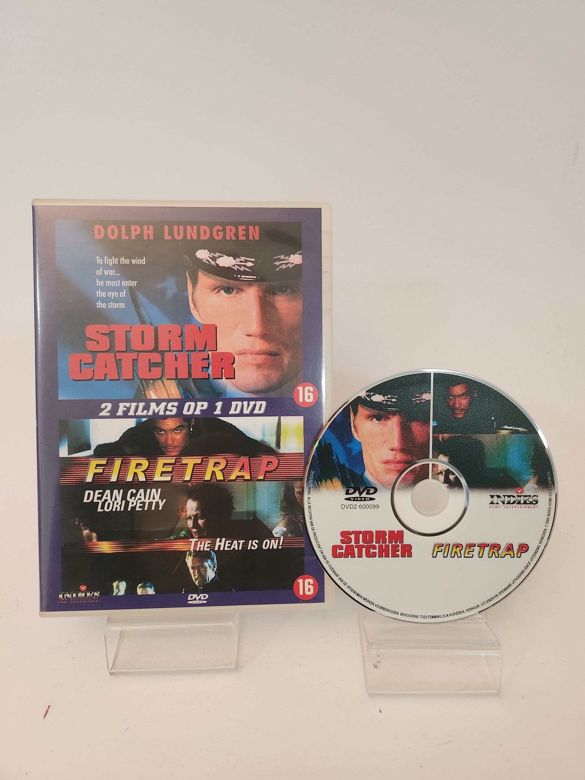 2 in 1 Films: Storm Catcher & Firetrap Dvd Box - Dvd Volwassenen