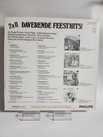 2 x 11 Daverende Feesthits LP Vinyl - Feniks Gameshop