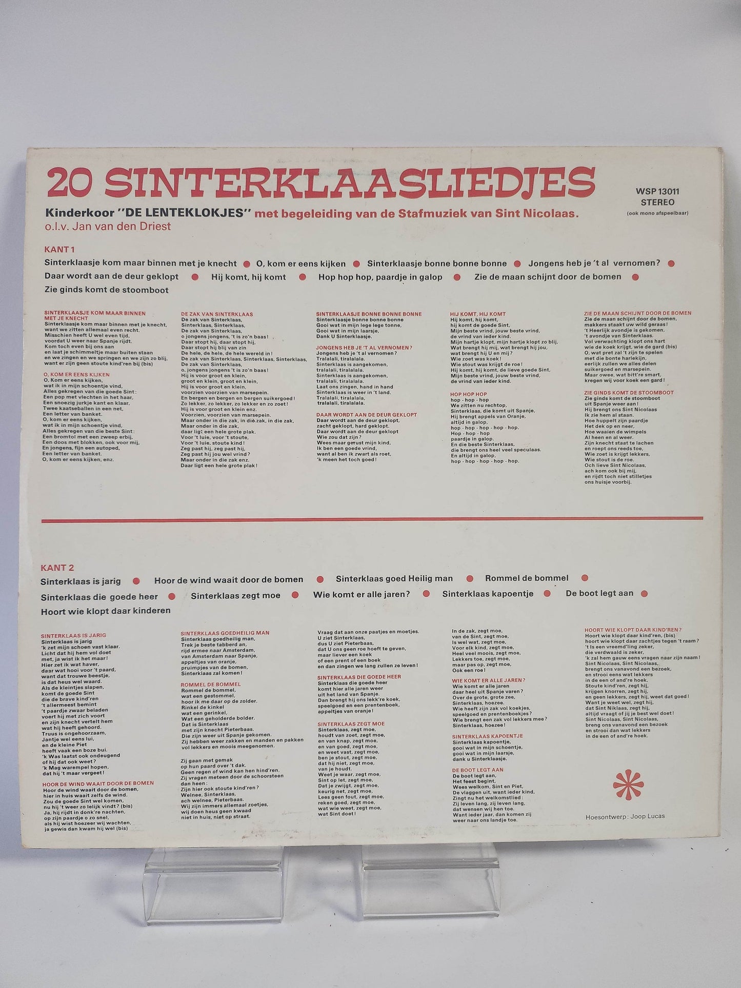 20 Sinterklaasliedjes LP Vinyl - Feniks Gameshop