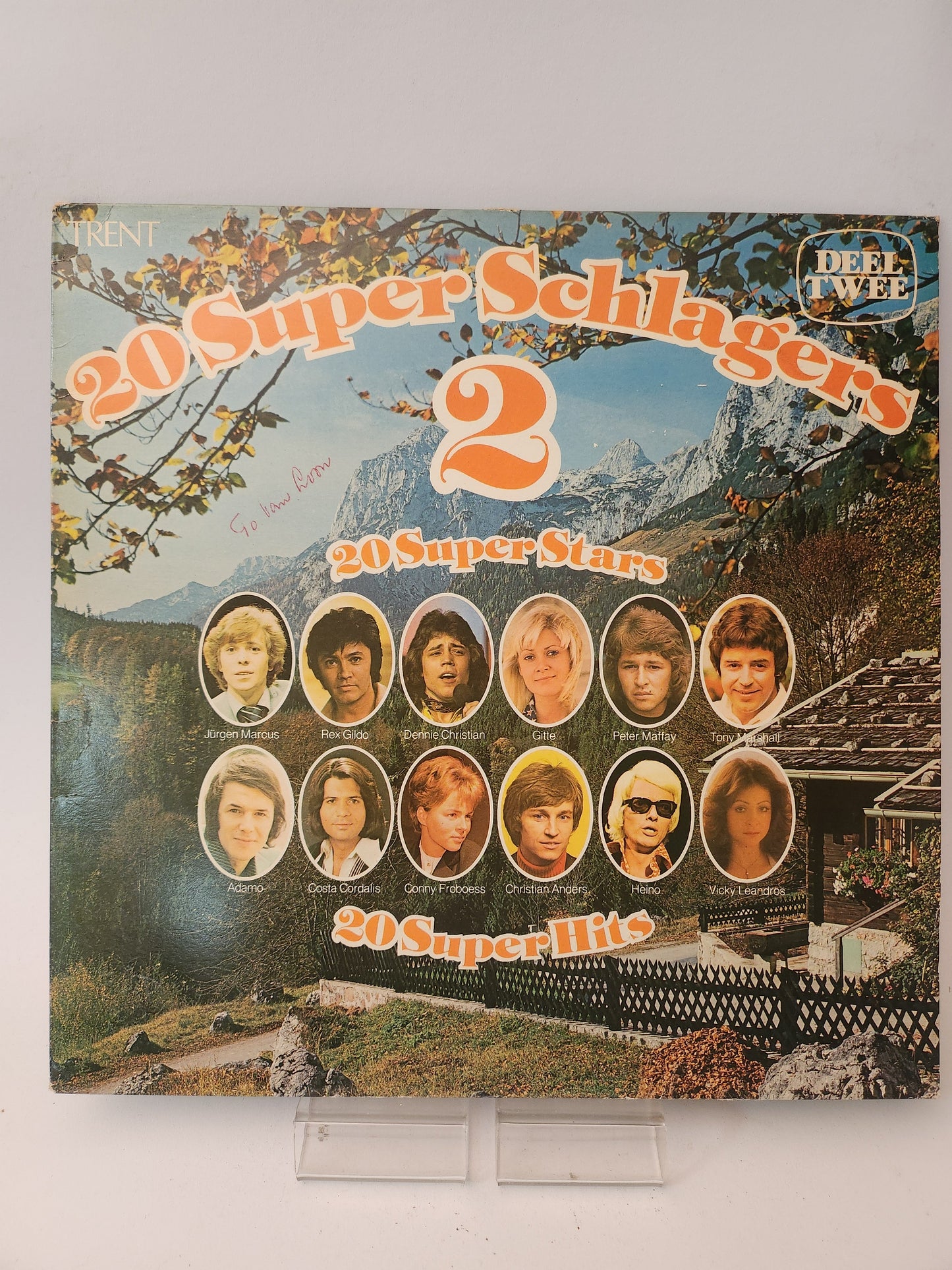20 Super Schlagers: 20 Super Stars 2 LP Vinyl - Lp Vinyl