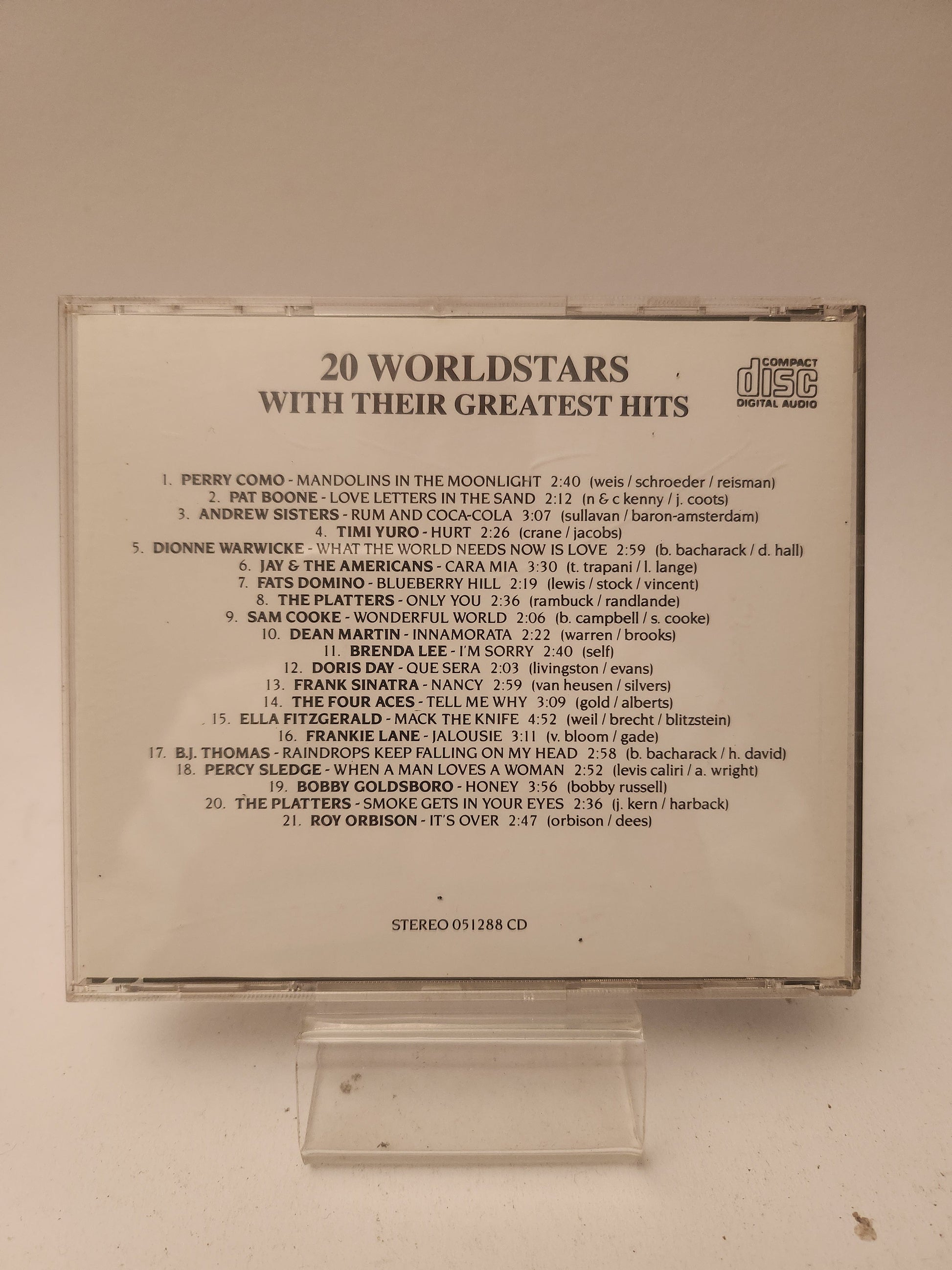 20 Worldstars and Their Greatest Hits CD - Cd
