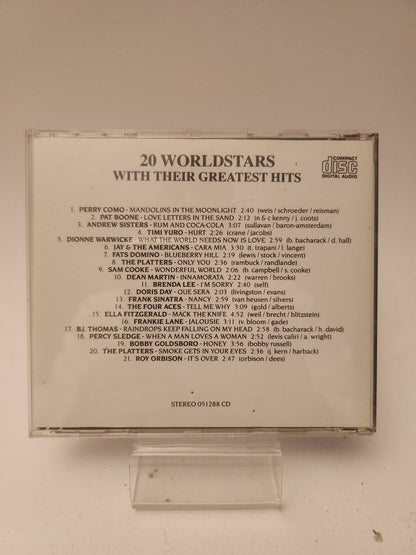 20 Worldstars and Their Greatest Hits CD - Cd