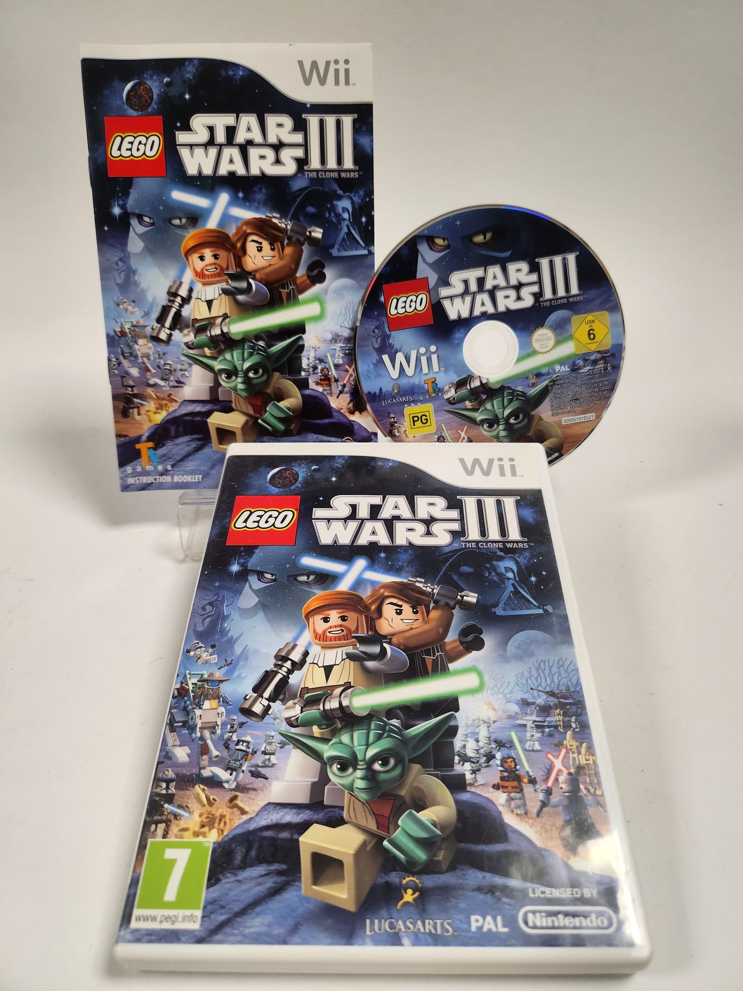 LEGO Star Wars III the Clone Wars Nintendo Wii