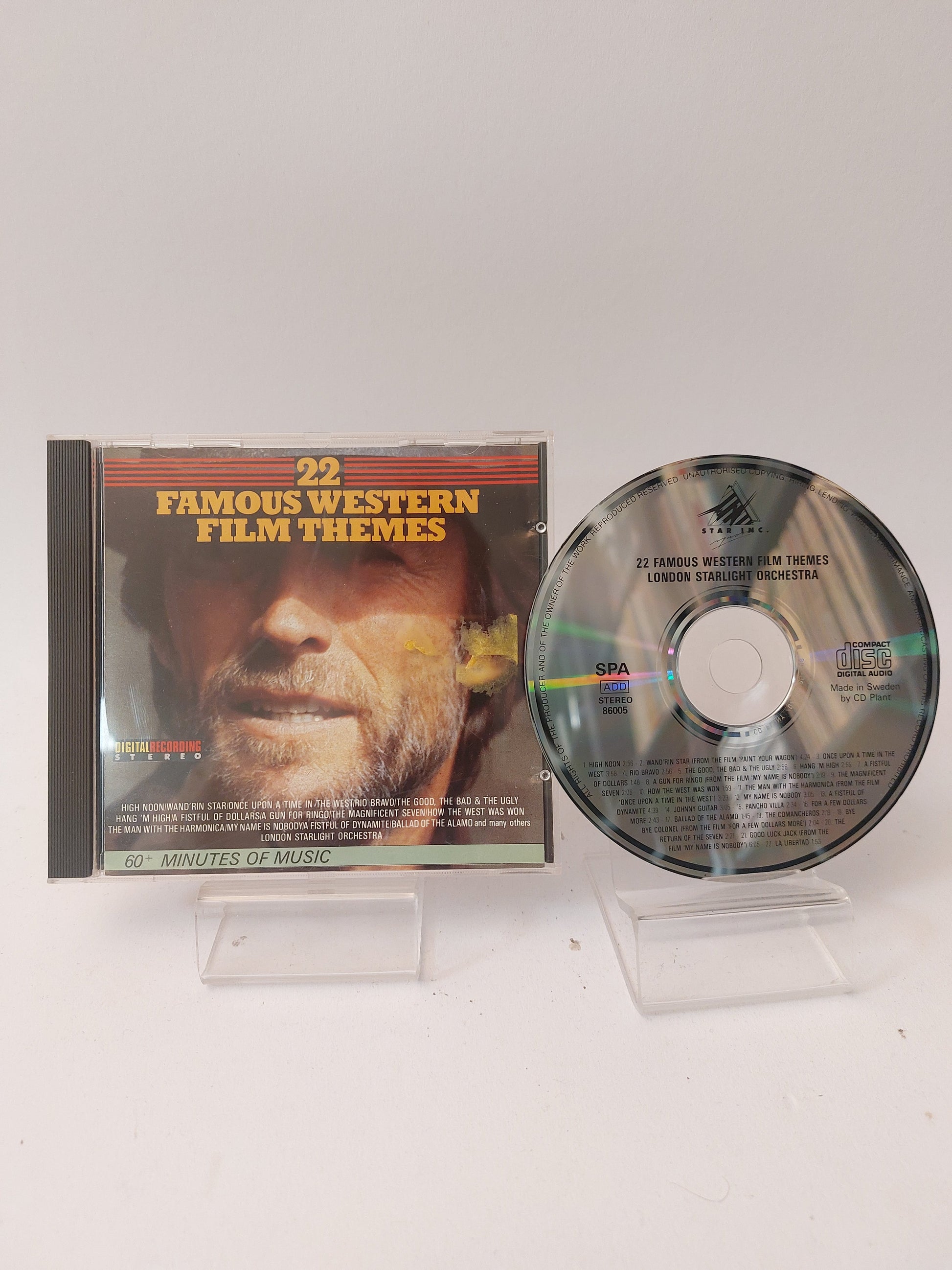 22 Famous Western Film Themes CD - Cd