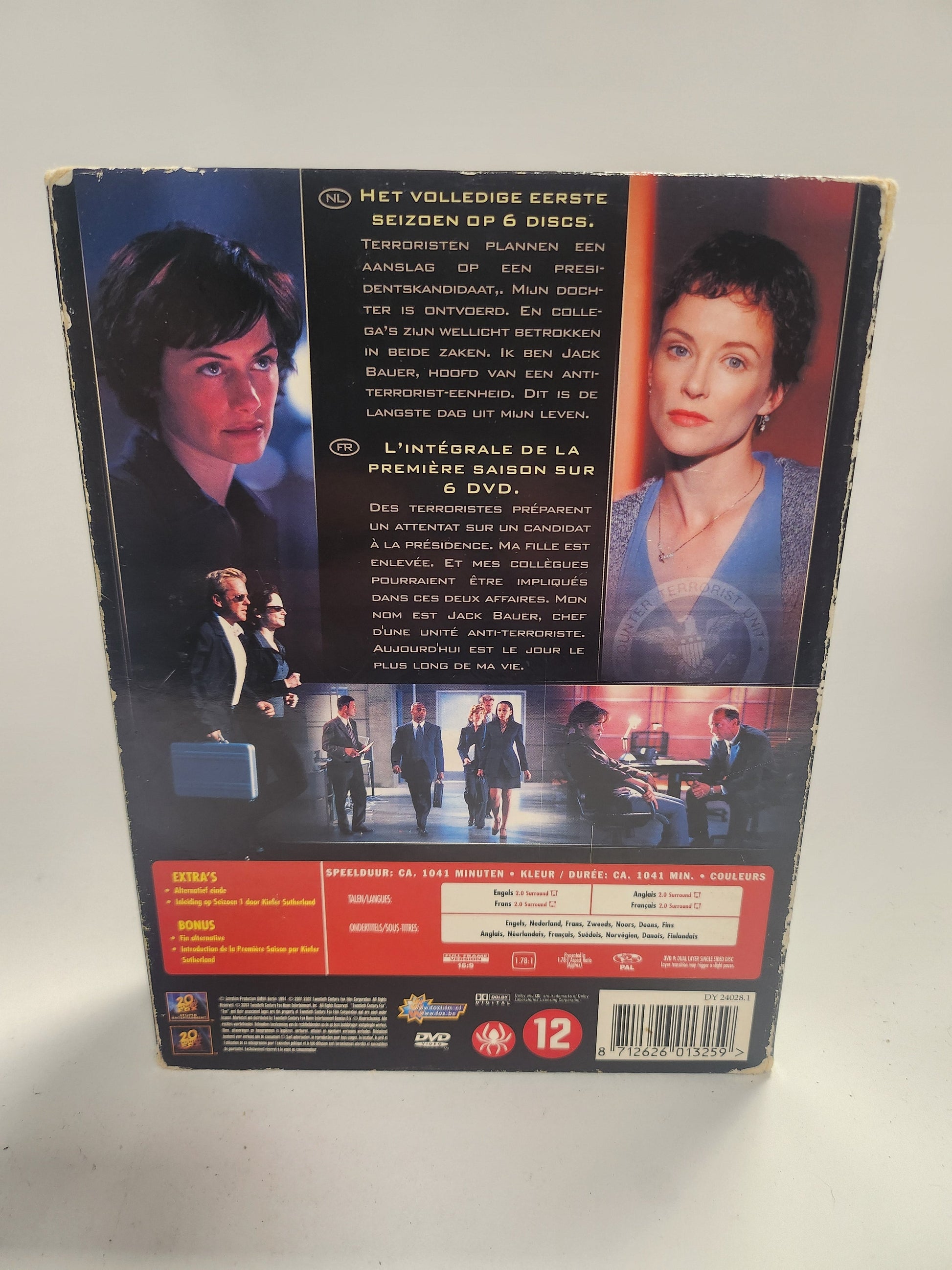 24 het Complete 1ste Seizoen Dvd Box - Dvd Volwassenen