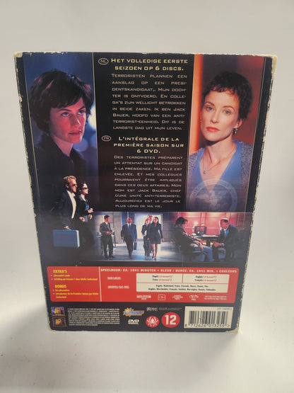 24 het Complete 1ste Seizoen Dvd Box - Dvd Volwassenen