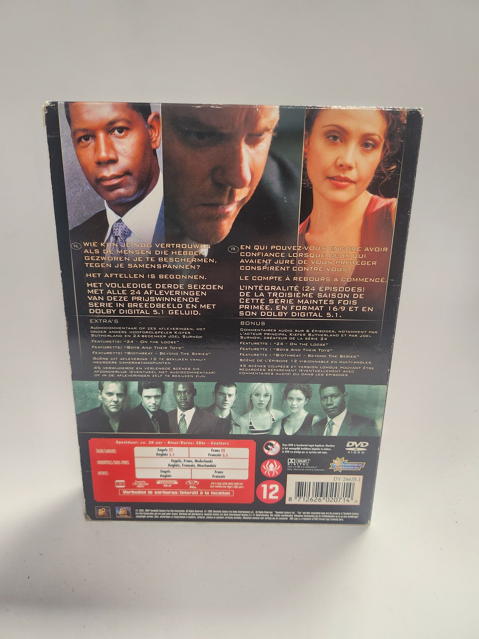 24 het Complete 3de Seizoen Dvd Box - Dvd Volwassenen