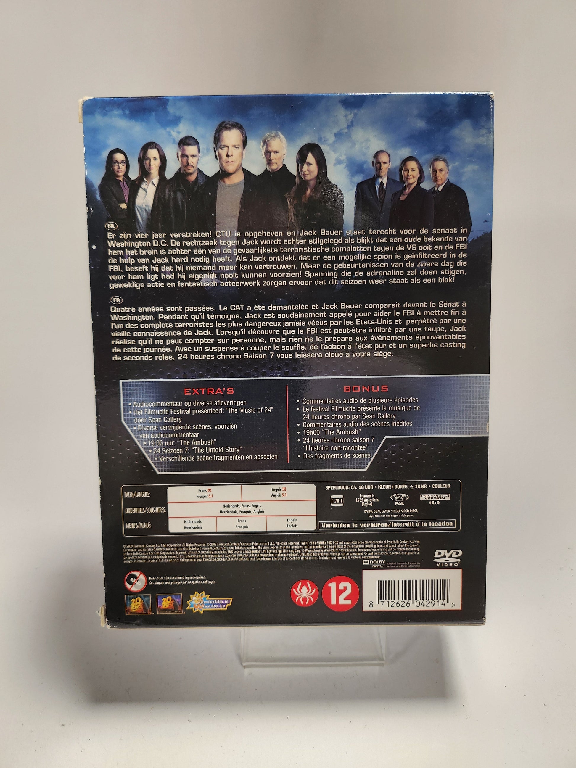 24 het Zevende Seizoen Dvd Box - Dvd Volwassenen