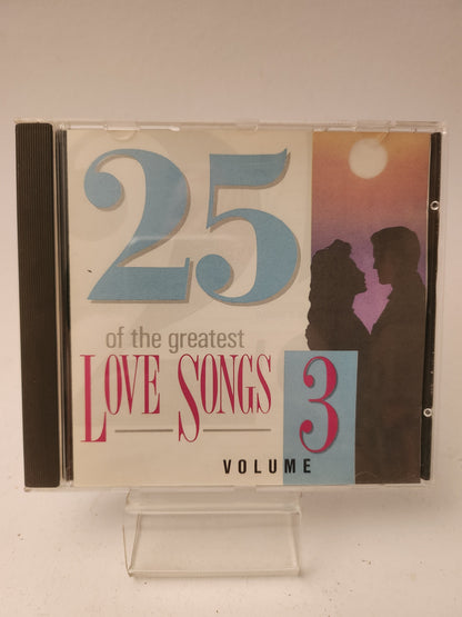 25 of the Greatest Love Songs Volume 3 CD - Cd